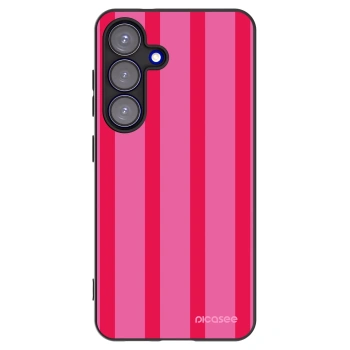 Picasee Μαύρη θήκη σιλικόνης για Samsung Galaxy S25 5G - Hot tropic
