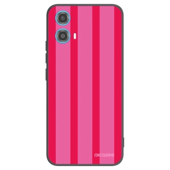 Picasee Μαύρη θήκη σιλικόνης για Motorola Moto G34 5G - Hot tropic