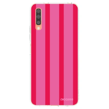 Picasee διαφανής θήκη σιλικόνης Samsung Galaxy A70 A705F - Hot tropic