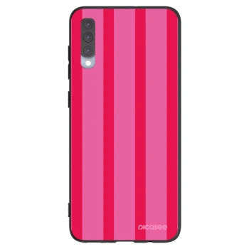 Picasee Μαύρη θήκη σιλικόνης για Samsung Galaxy A70 A705F - Hot tropic