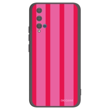 Picasee Μαύρη θήκη σιλικόνης για Huawei Nova 5T - Hot tropic