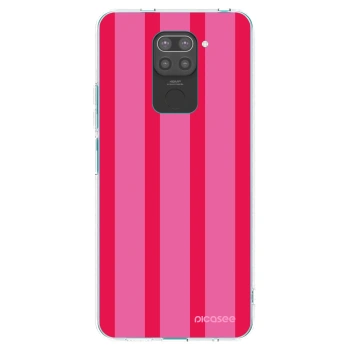 Picasee Μαύρη θήκη σιλικόνης για Xiaomi Redmi Note 9 - Hot tropic