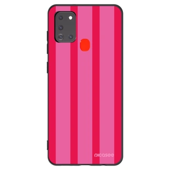 Picasee Μαύρη θήκη σιλικόνης για Samsung Galaxy A21s - Hot tropic