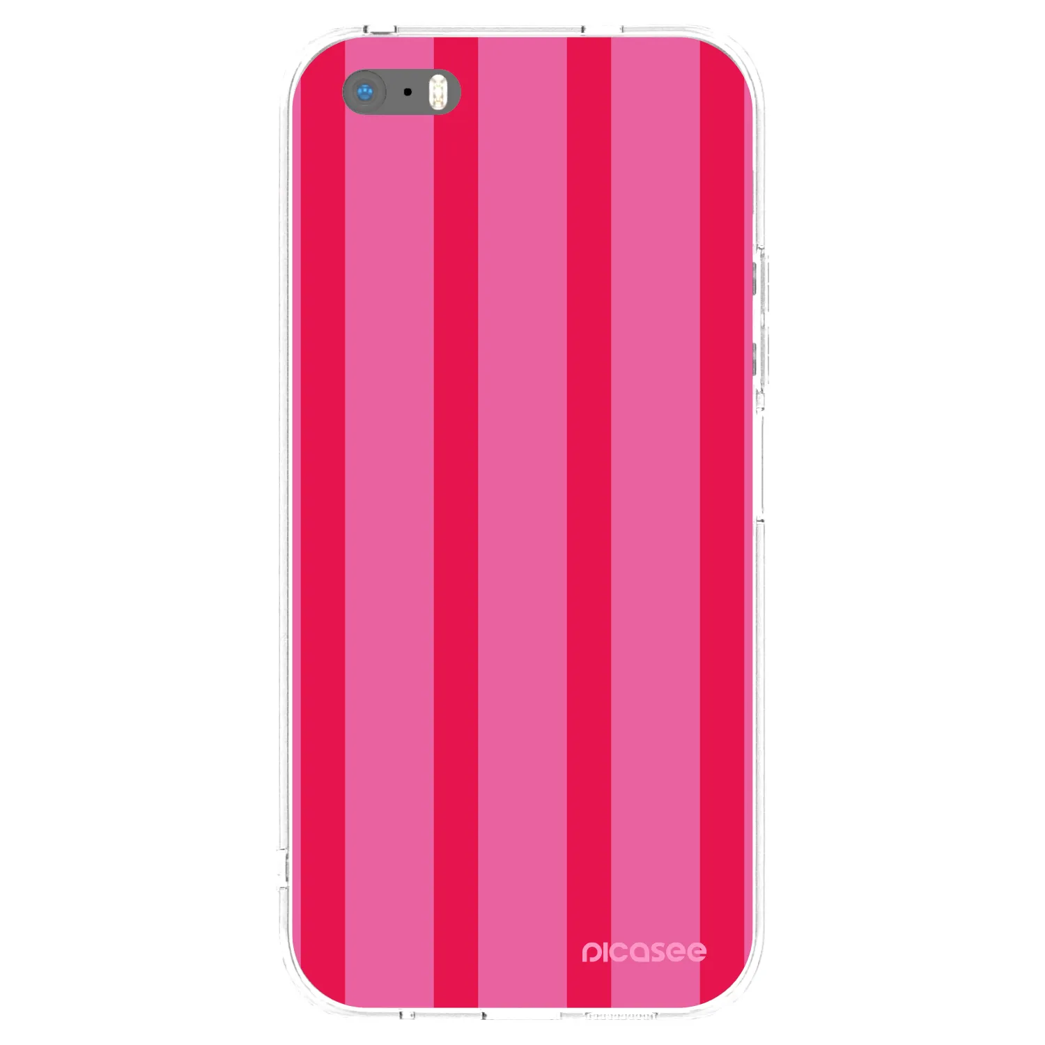Picasee διαφανής θήκη σιλικόνης Apple iPhone 5/5S/SE - Hot tropic