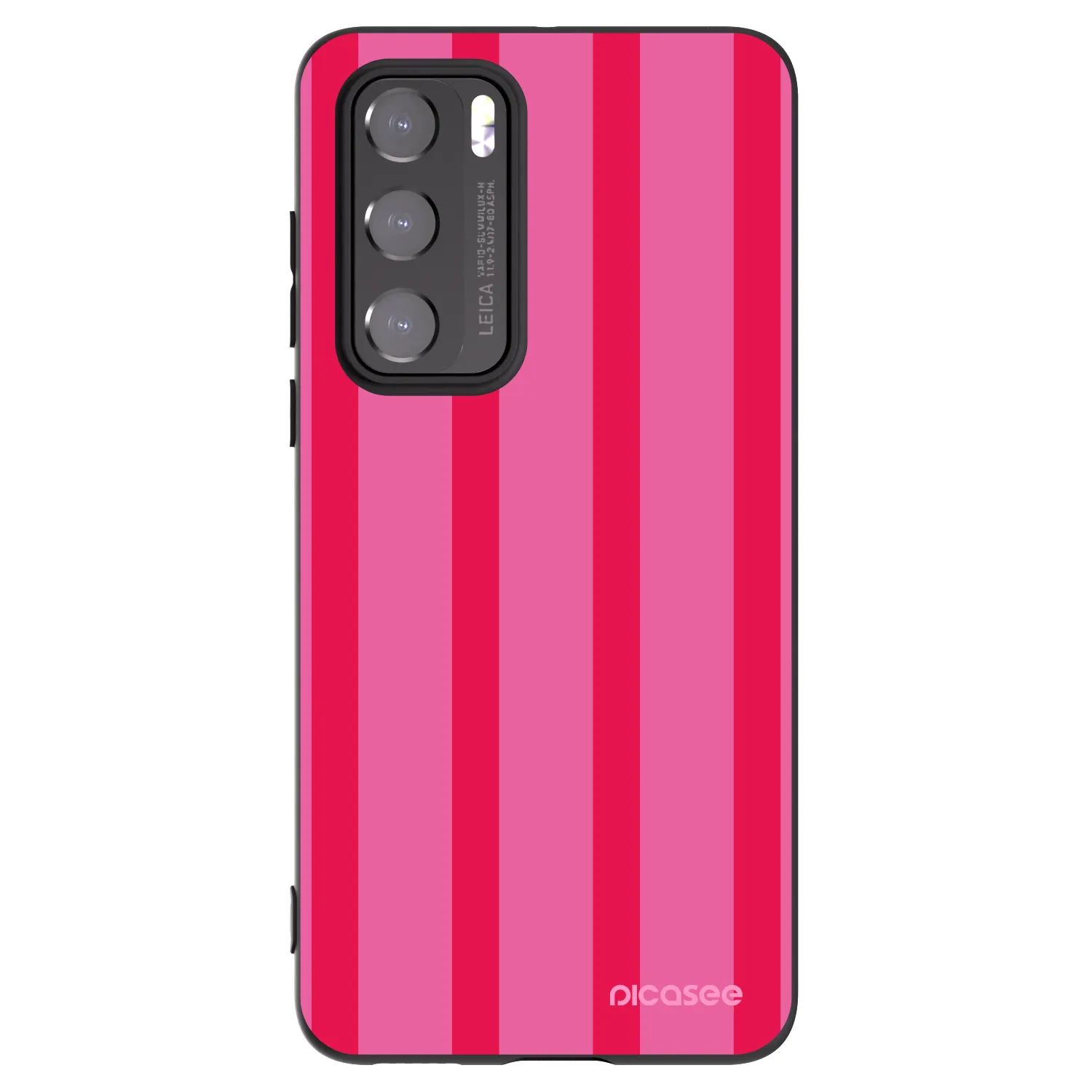 Picasee Μαύρη θήκη σιλικόνης για Huawei P40 - Hot tropic