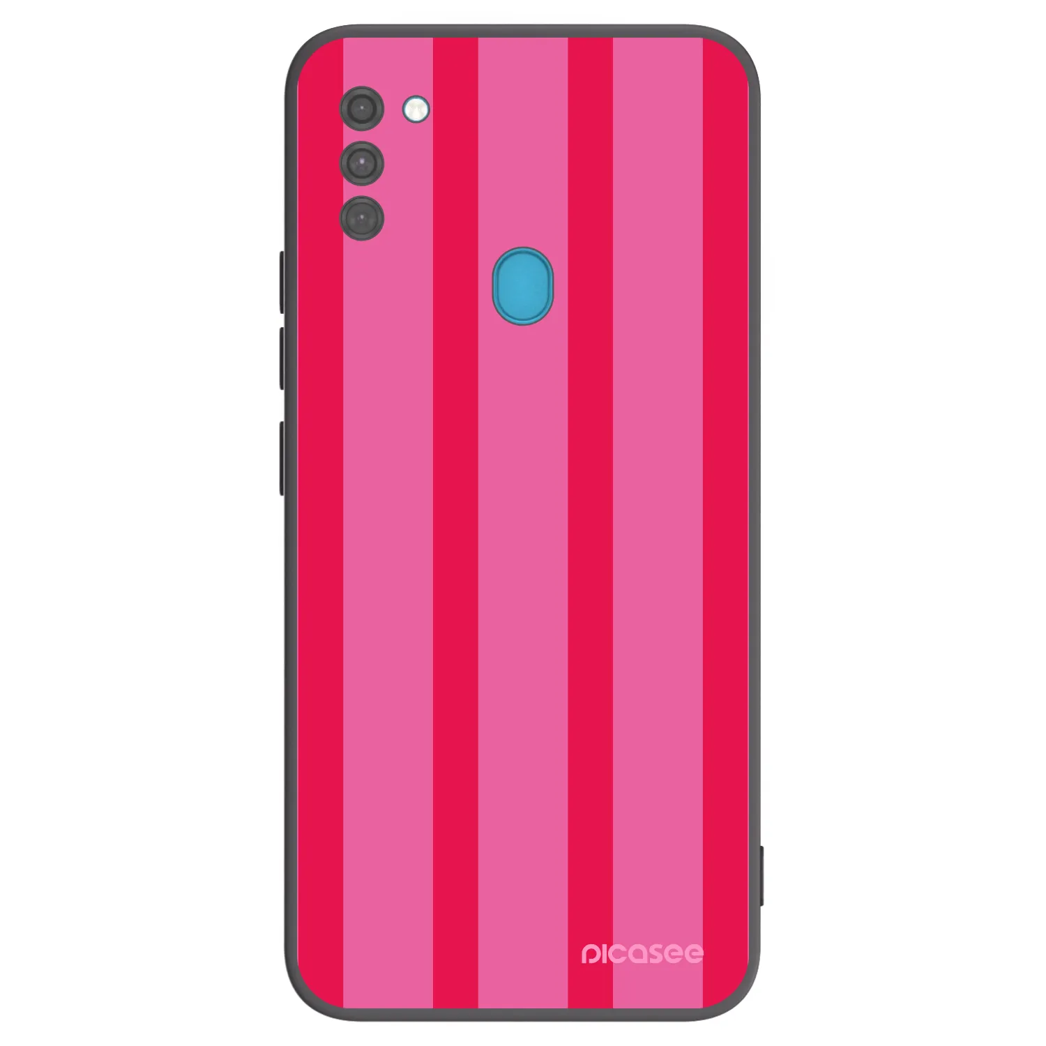 Picasee Μαύρη θήκη σιλικόνης για Samsung Galaxy M11 - Hot tropic
