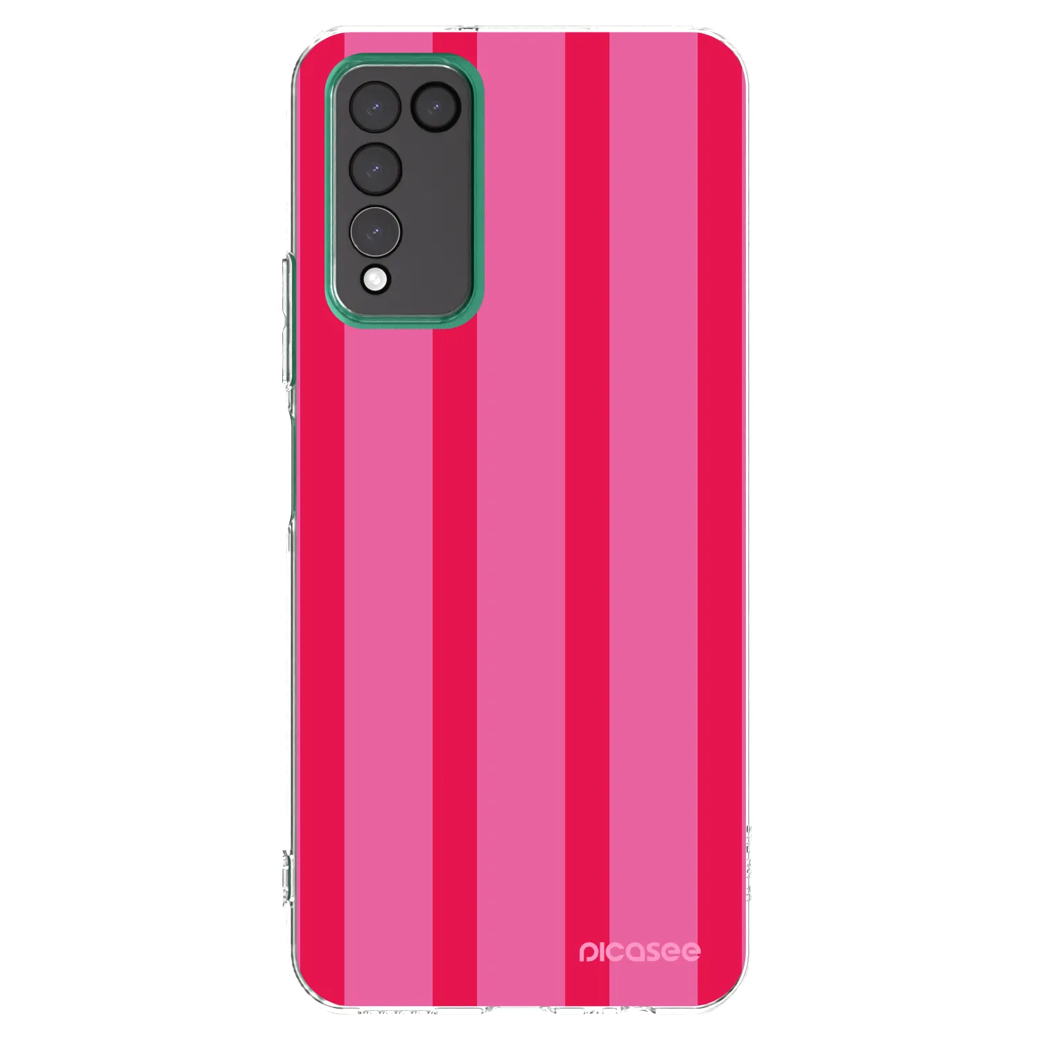 Picasee διαφανής θήκη σιλικόνης Honor 10X Lite - Hot tropic