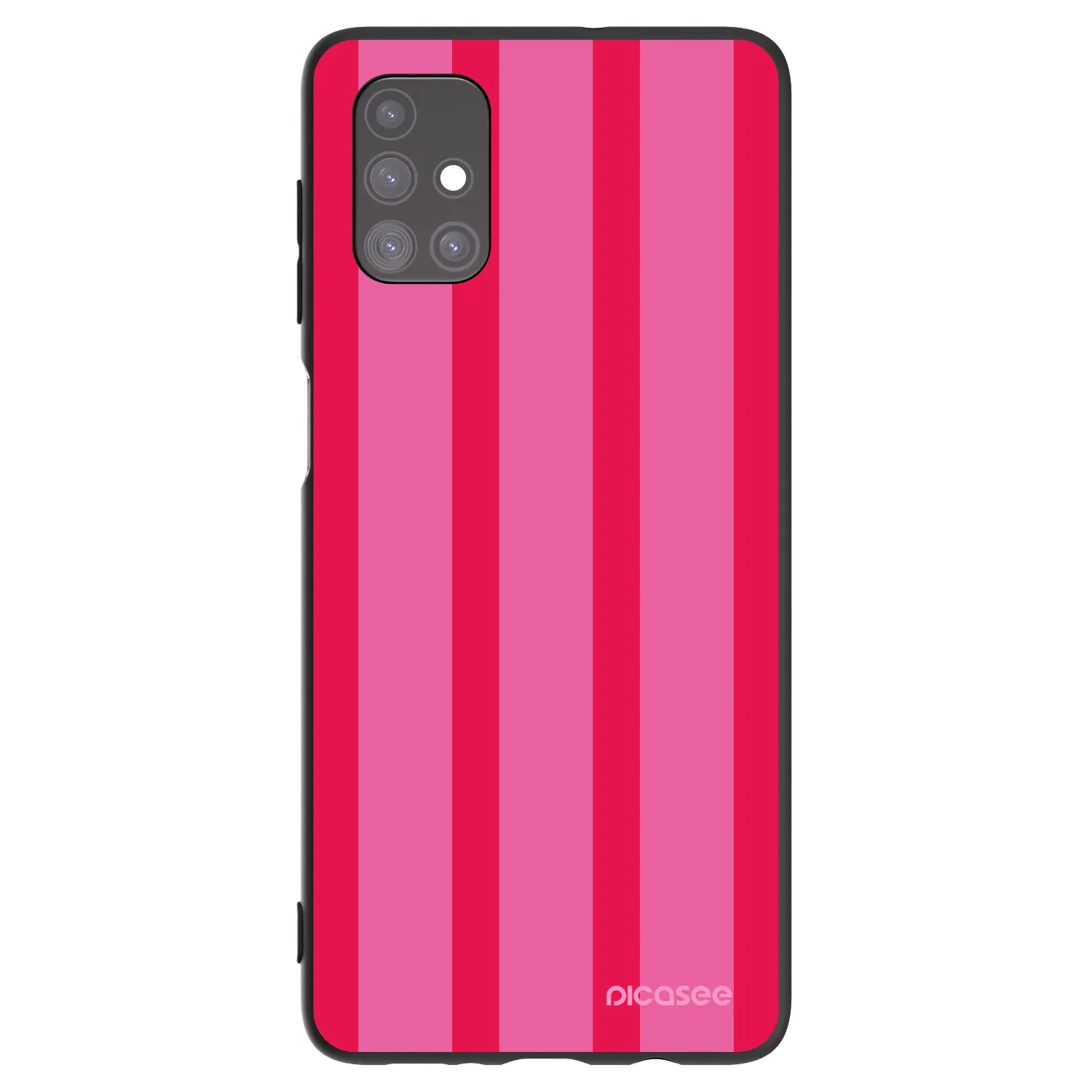 Picasee Μαύρη θήκη σιλικόνης για Samsung Galaxy M51 M515F - Hot tropic