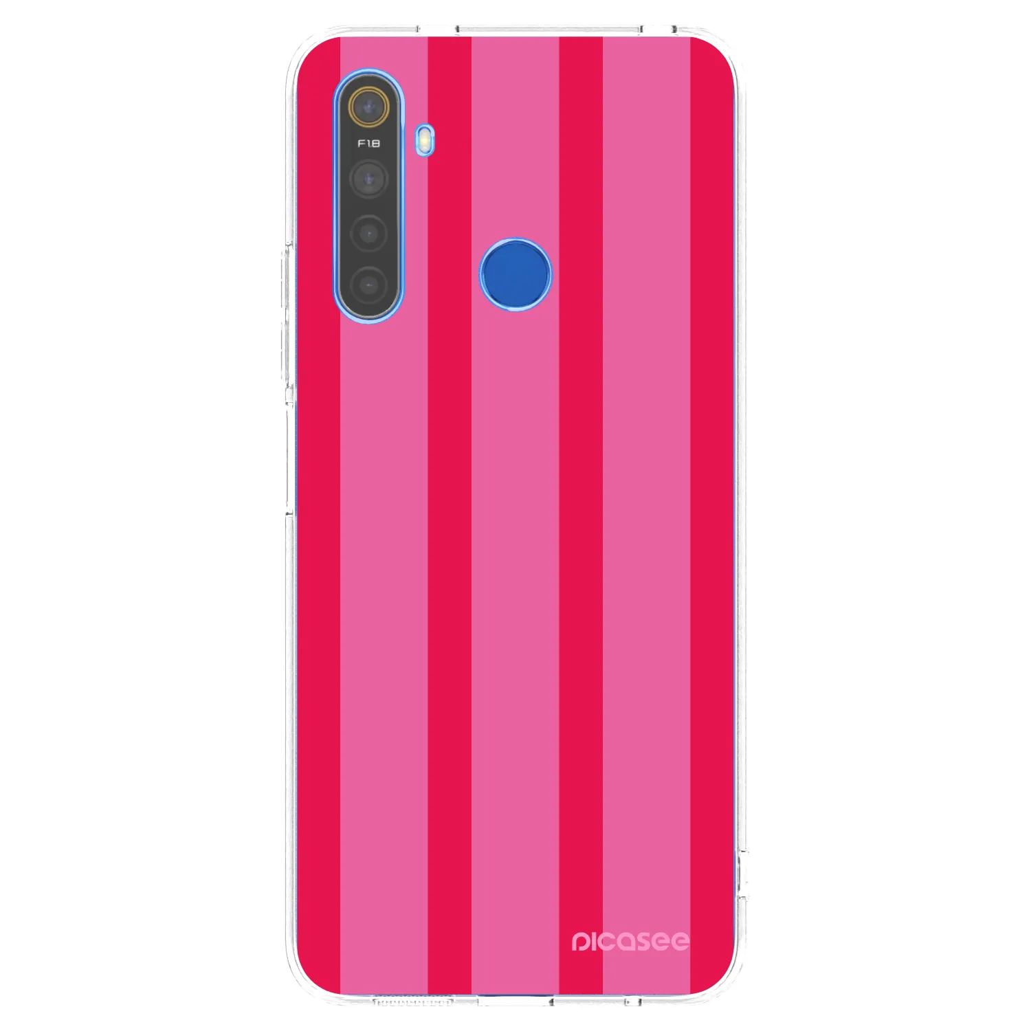 Picasee διαφανής θήκη σιλικόνης Realme 5 - Hot tropic