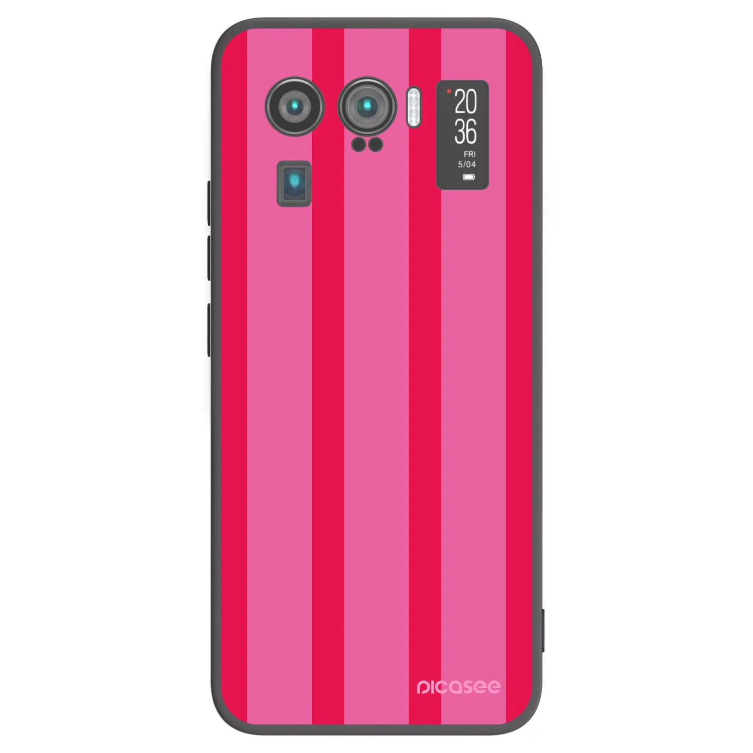 Picasee Μαύρη θήκη σιλικόνης για Xiaomi Mi 11 Ultra - Hot tropic