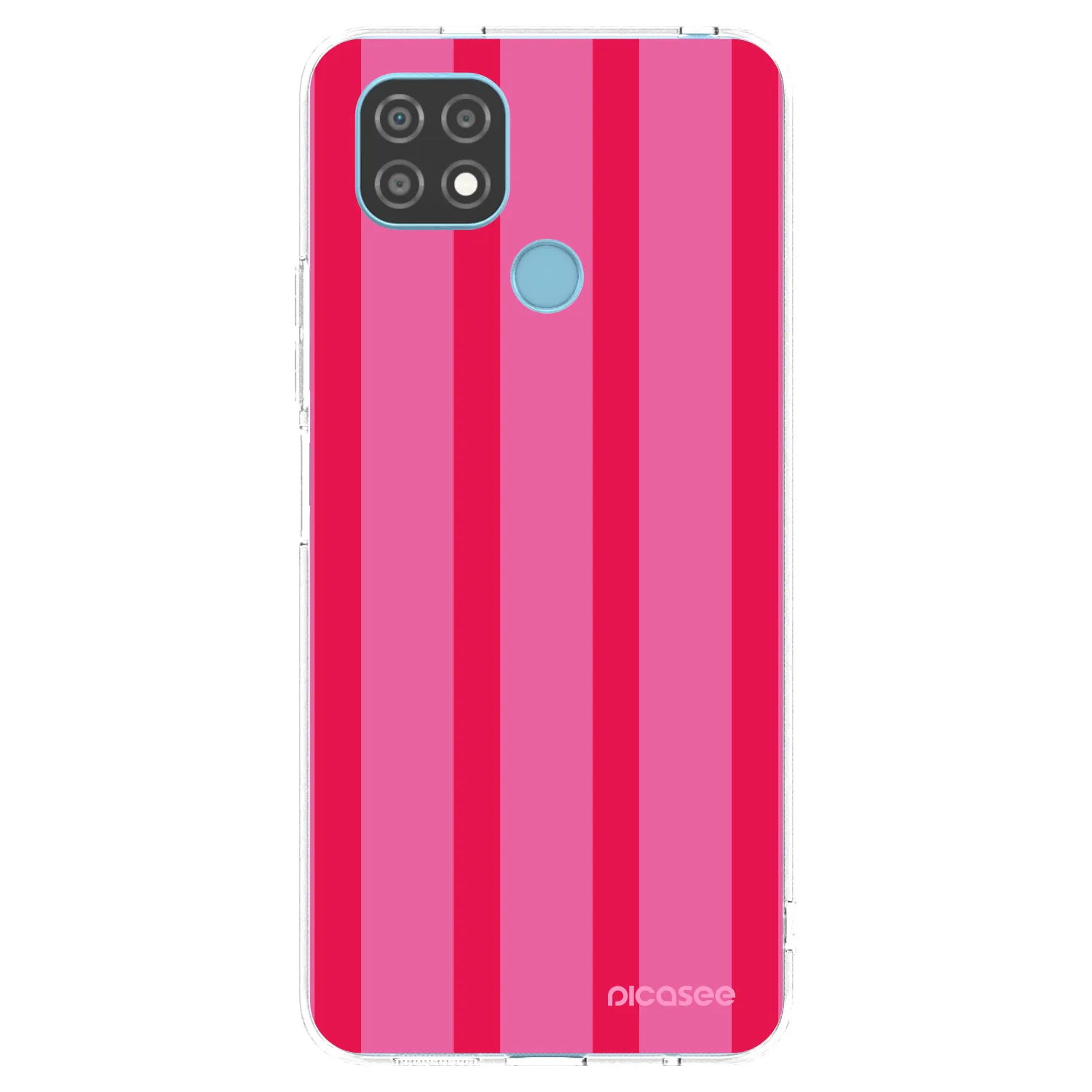 Picasee διαφανής θήκη σιλικόνης Realme C21 - Hot tropic