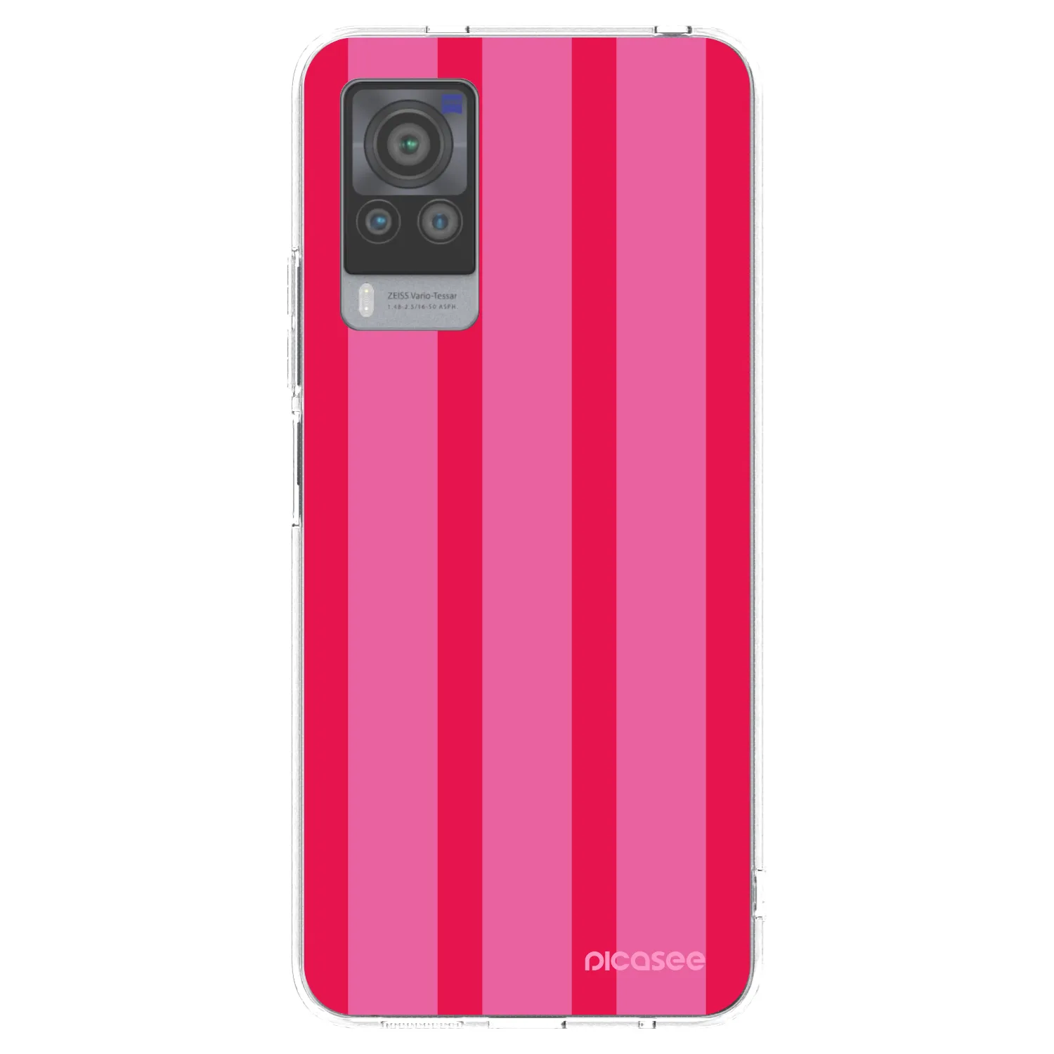 Picasee διαφανής θήκη σιλικόνης Vivo X60 Pro 5G - Hot tropic
