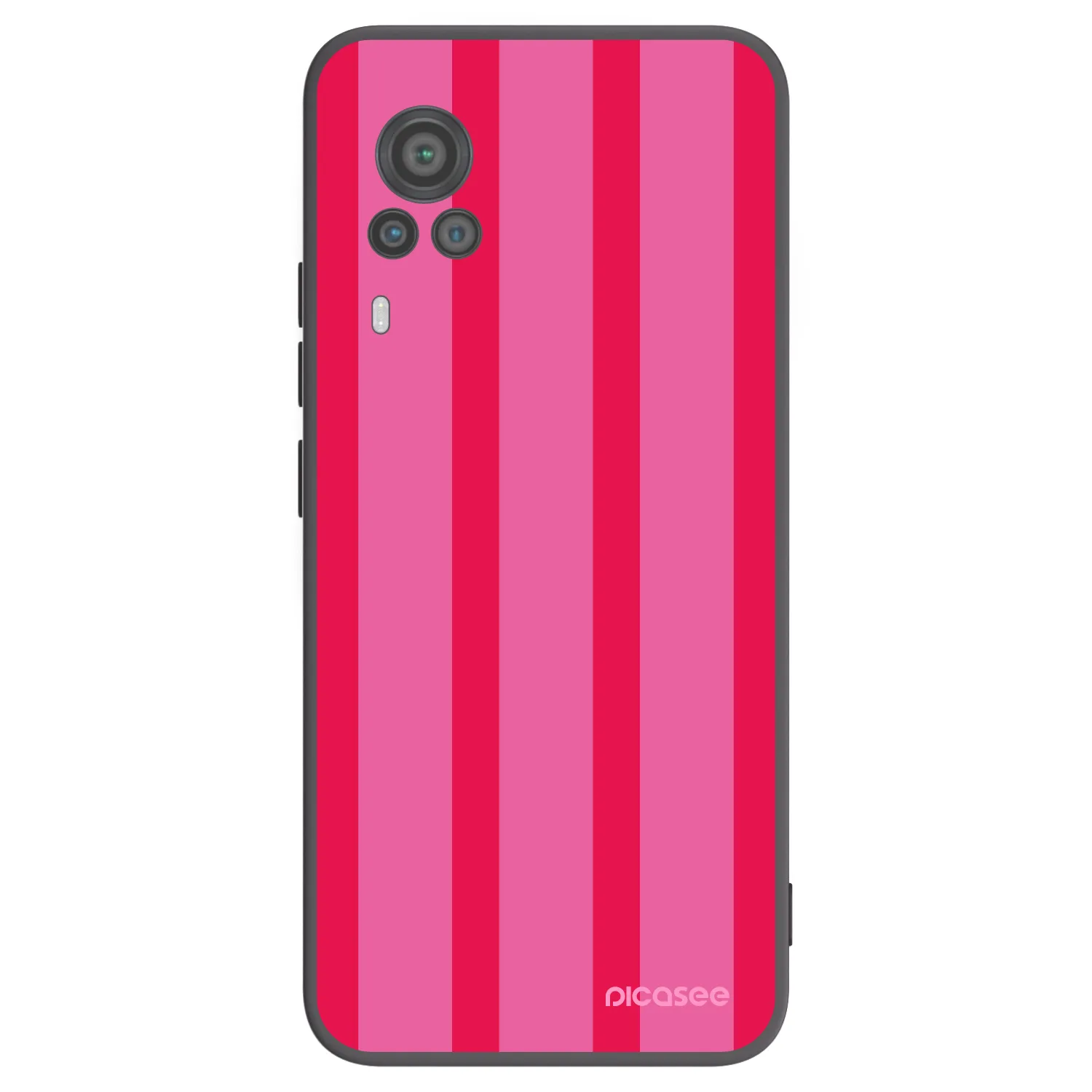 Picasee Μαύρη θήκη σιλικόνης για Vivo X60 Pro 5G - Hot tropic