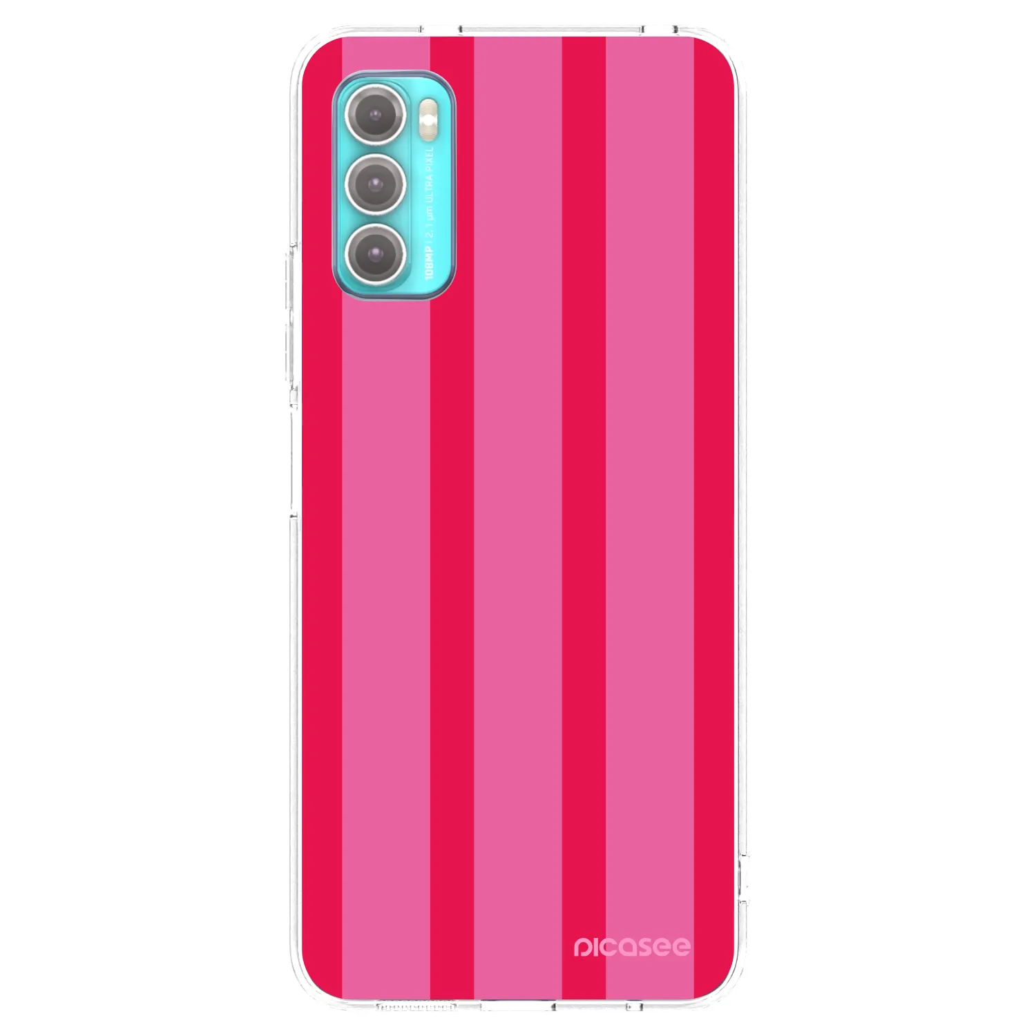 Picasee διαφανής θήκη σιλικόνης Motorola Moto G60 - Hot tropic