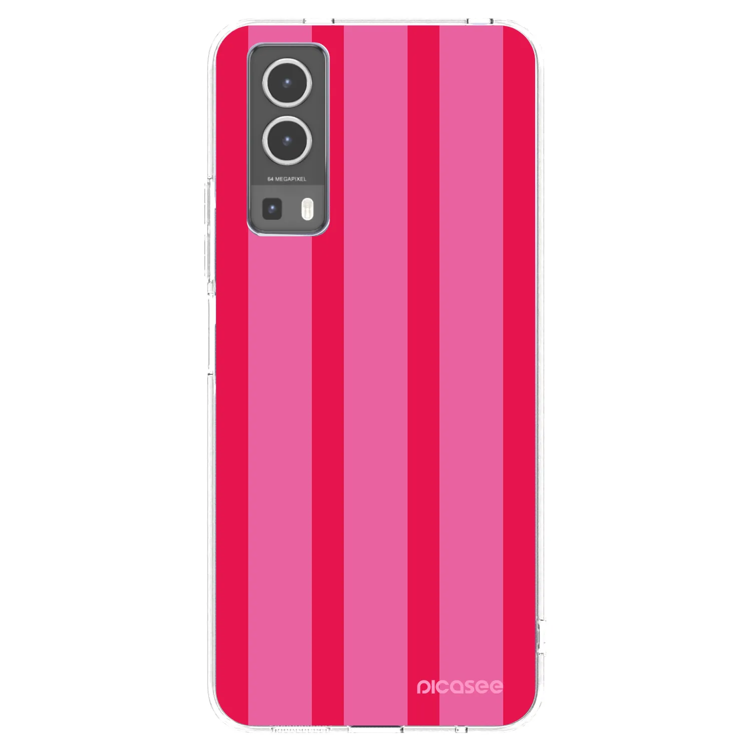 Picasee διαφανής θήκη σιλικόνης Vivo Y72 5G - Hot tropic