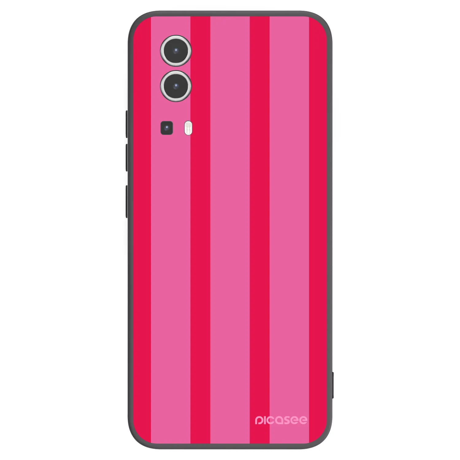 Picasee Μαύρη θήκη σιλικόνης για Vivo Y72 5G - Hot tropic