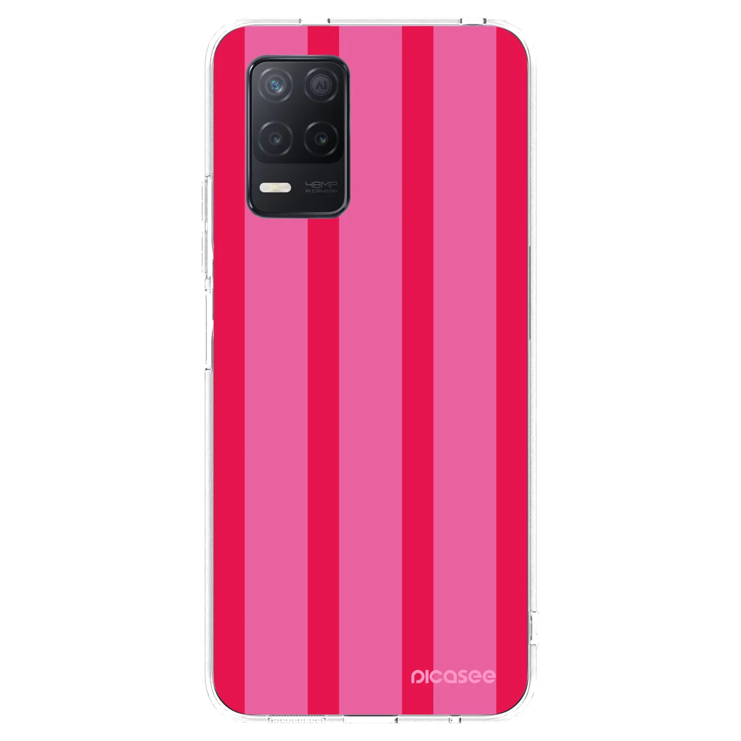Picasee διαφανής θήκη σιλικόνης Realme 8 5G - Hot tropic