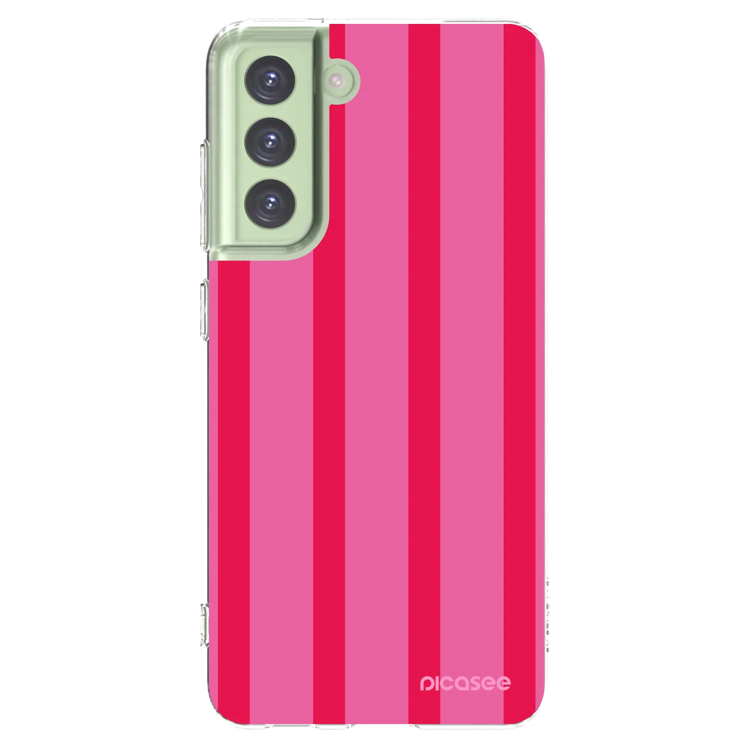 Picasee διαφανής θήκη σιλικόνης Samsung Galaxy S21 FE 5G - Hot tropic