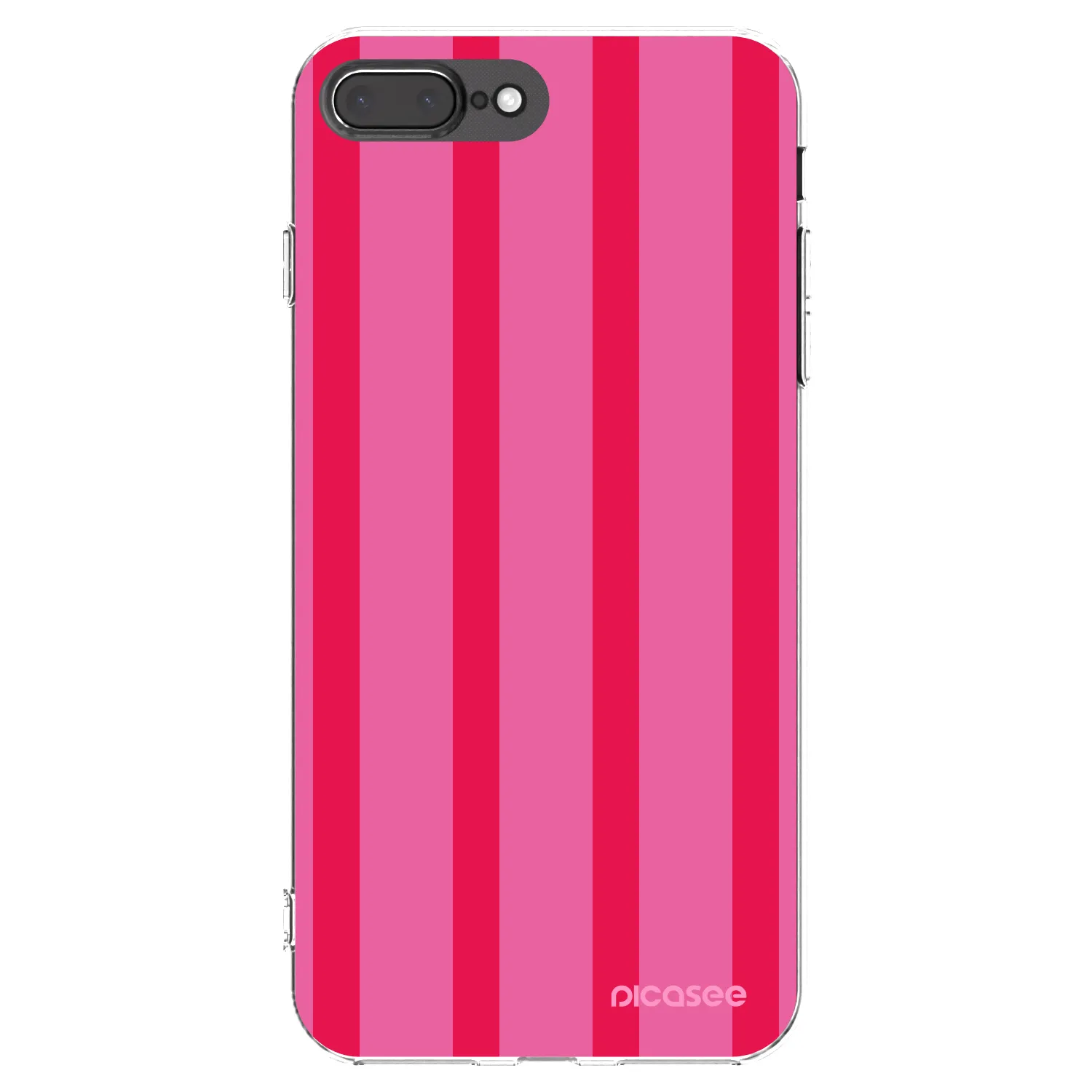 Picasee διαφανής θήκη σιλικόνης Apple iPhone 7 Plus - Hot tropic