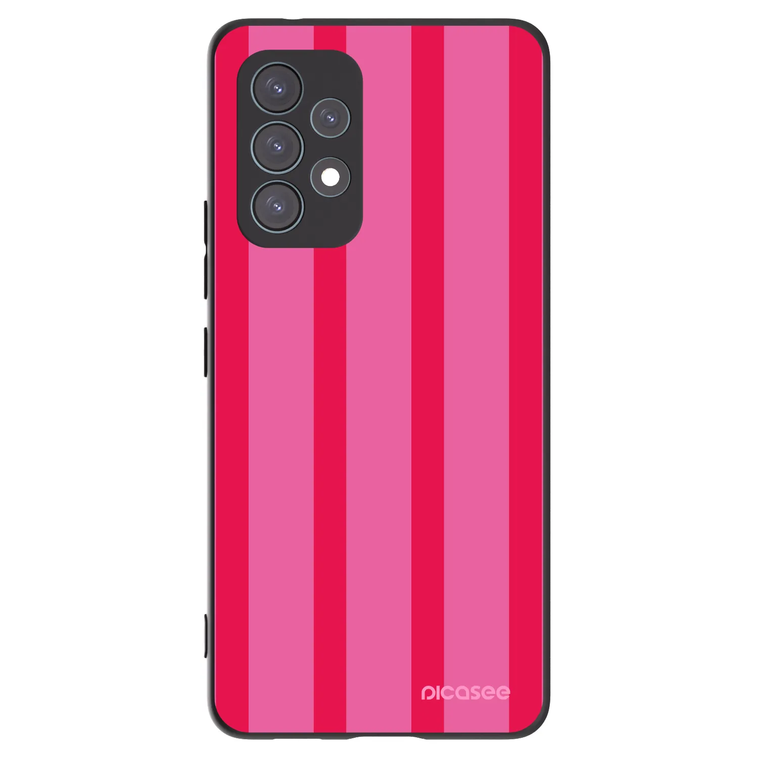 Picasee Μαύρη θήκη σιλικόνης για Samsung Galaxy A53 5G A536 - Hot tropic