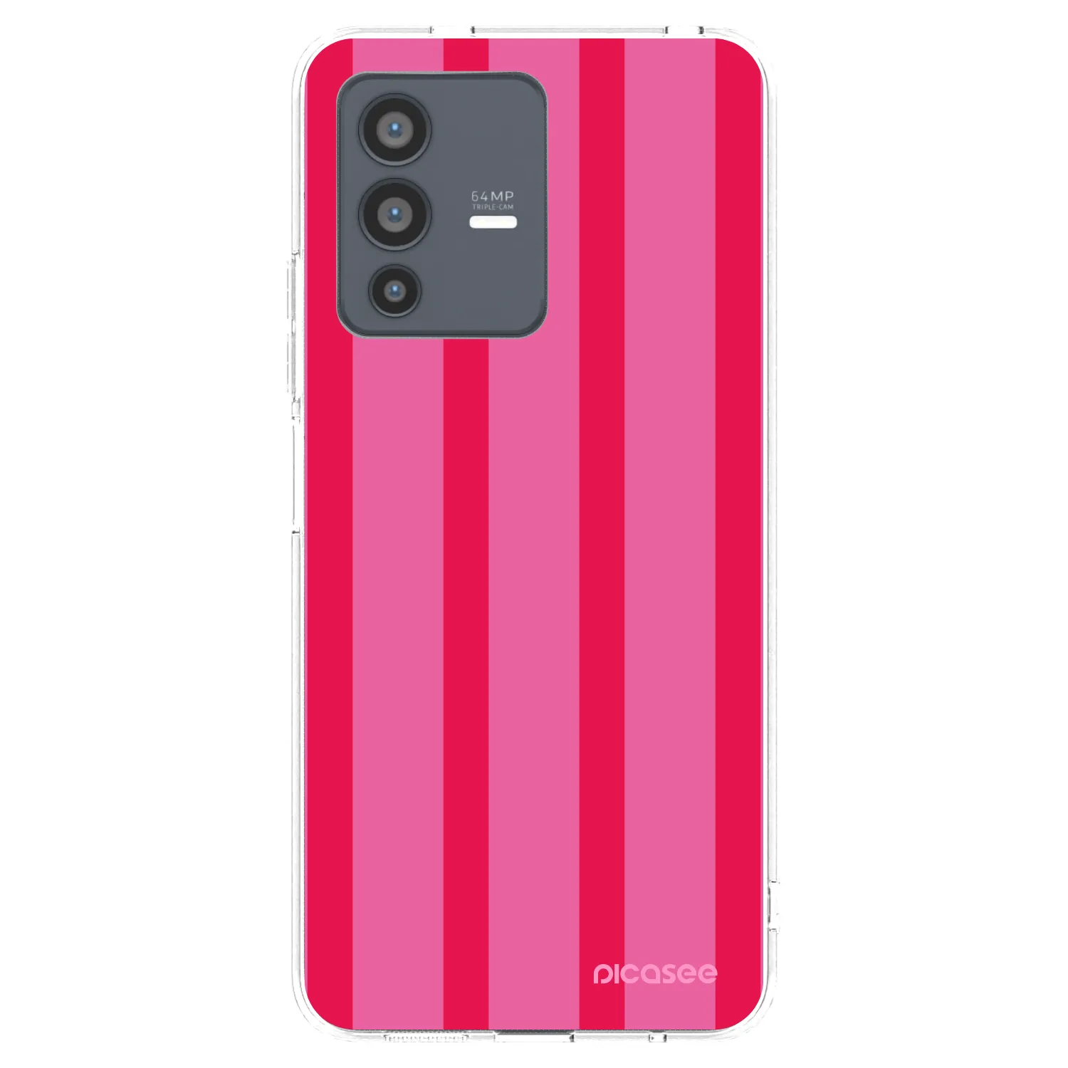 Picasee διαφανής θήκη σιλικόνης Vivo V23 5G - Hot tropic