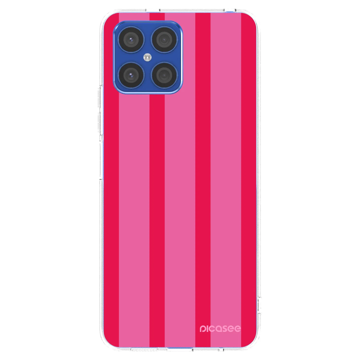 Picasee διαφανής θήκη σιλικόνης Honor X8 4G - Hot tropic