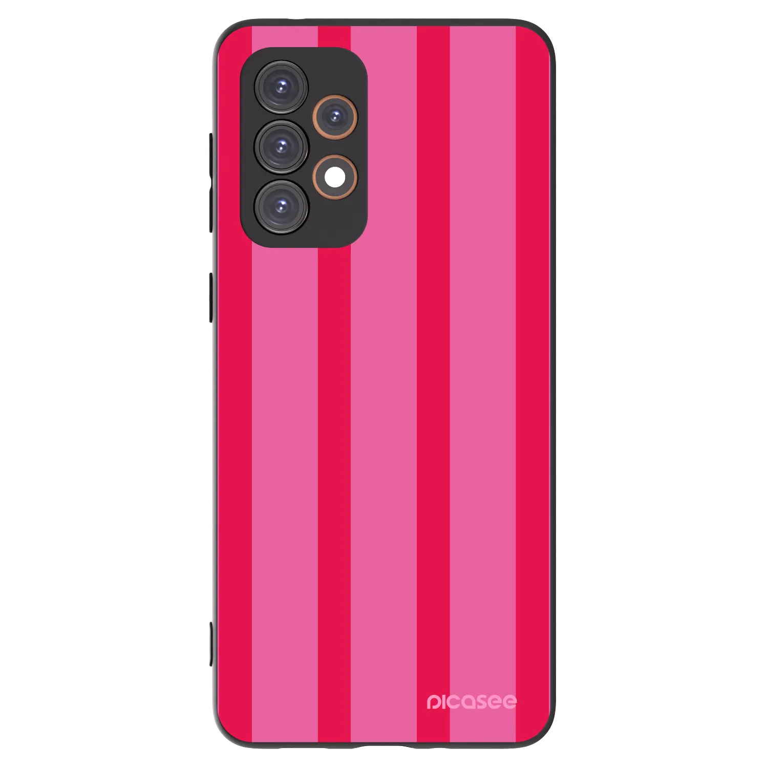 Picasee Μαύρη θήκη σιλικόνης για Samsung Galaxy A33 5G A336 - Hot tropic