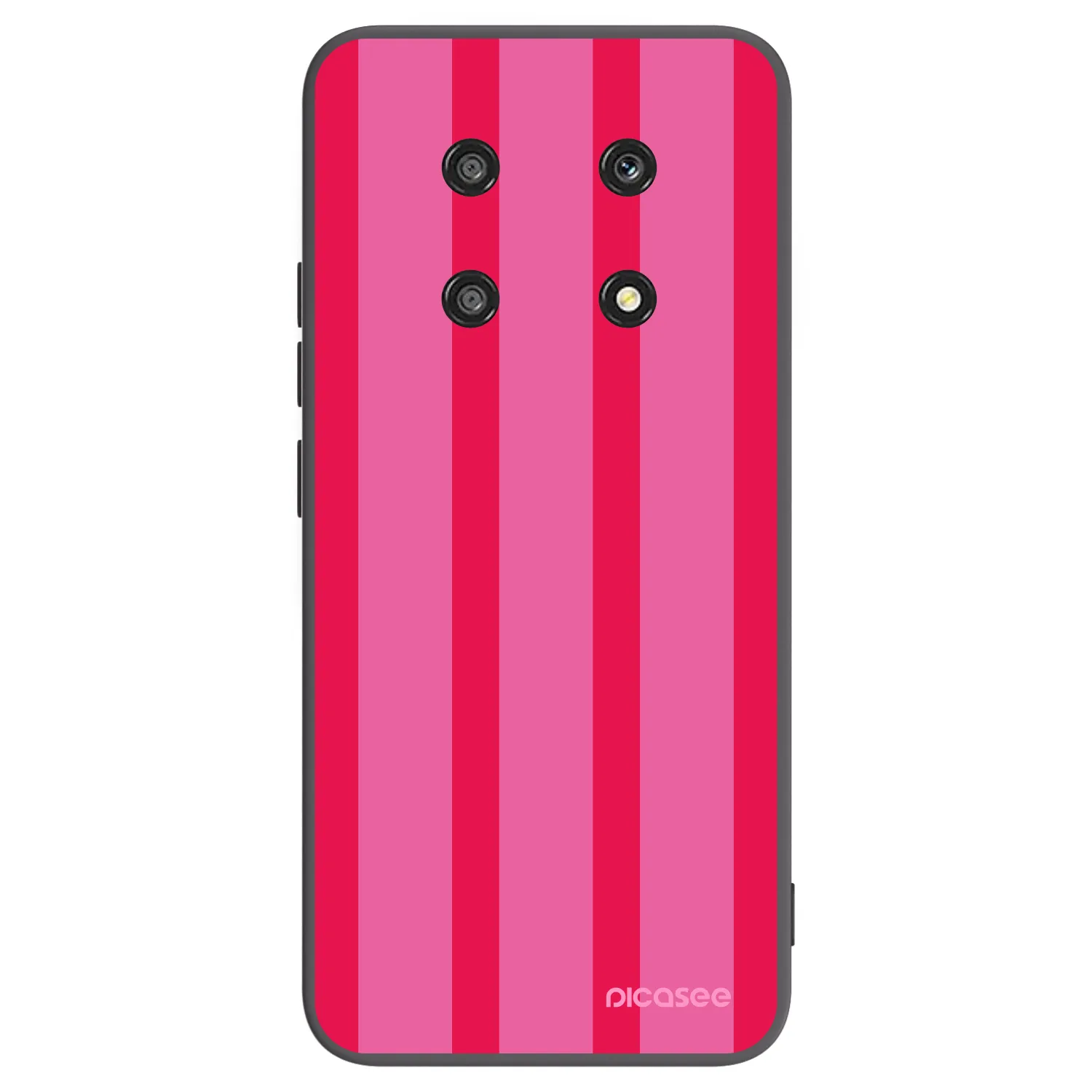 Picasee Μαύρη θήκη σιλικόνης για Honor Magic4 Lite 5G - Hot tropic