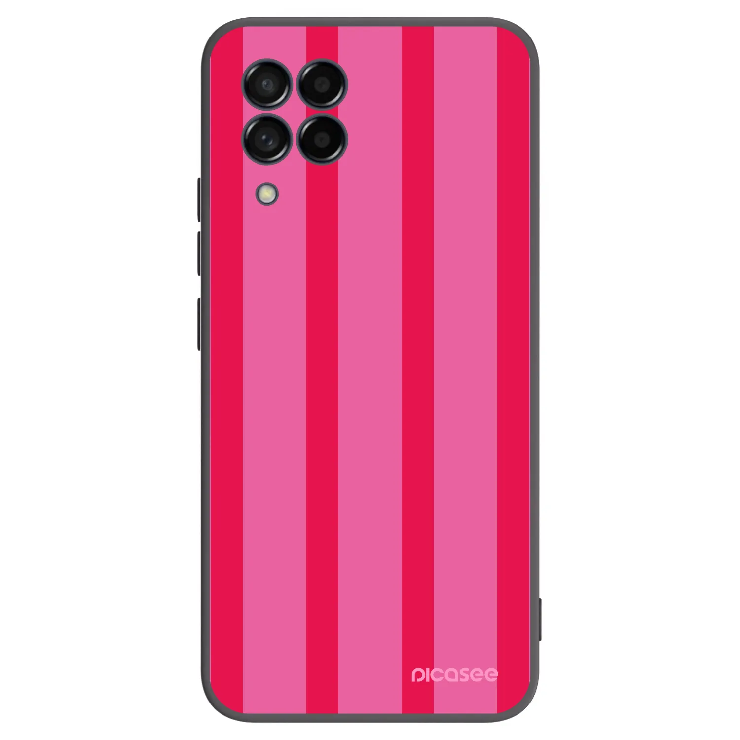 Picasee Μαύρη θήκη σιλικόνης για Samsung Galaxy M53 5G - Hot tropic