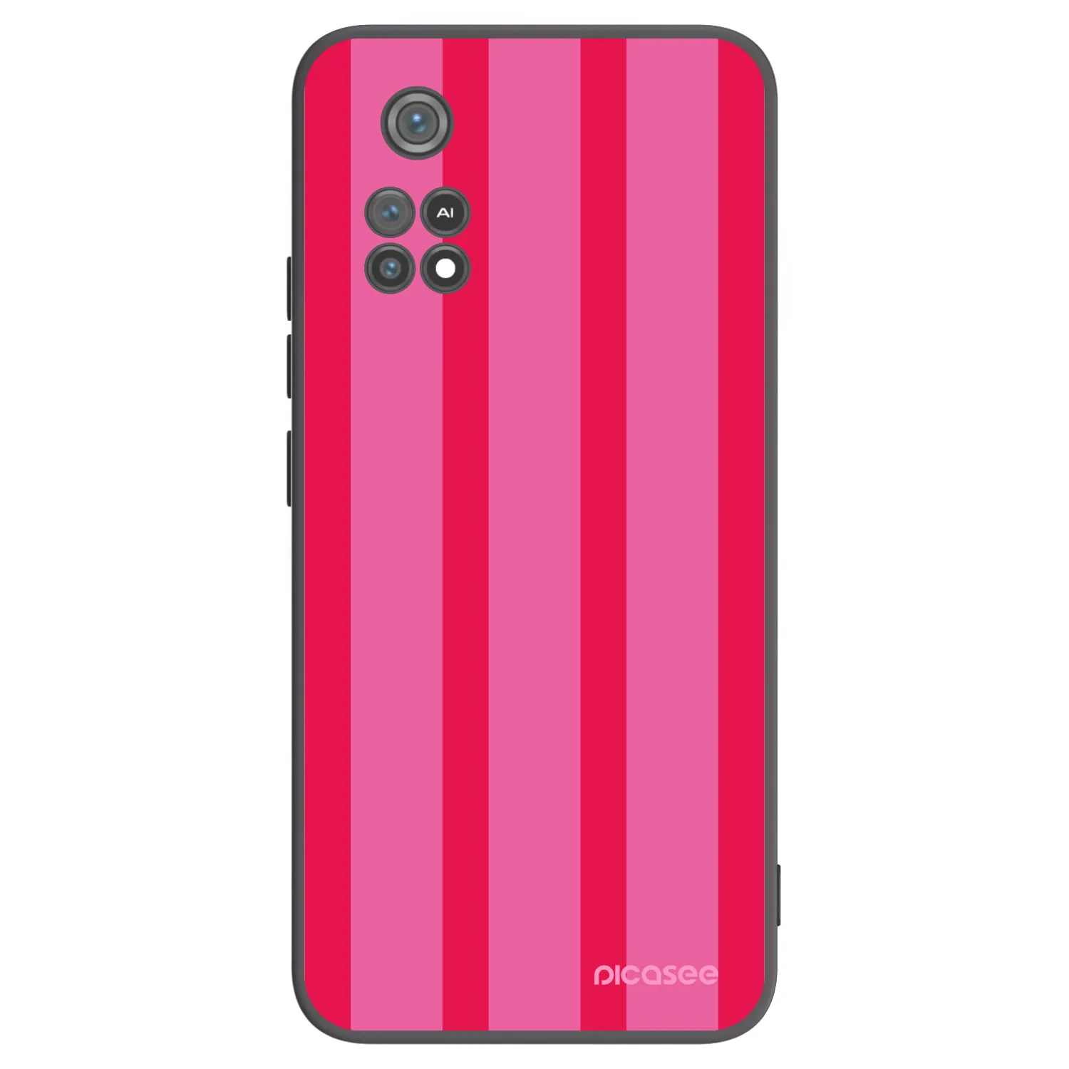 Picasee Μαύρη θήκη σιλικόνης για Xiaomi Poco M4 Pro - Hot tropic