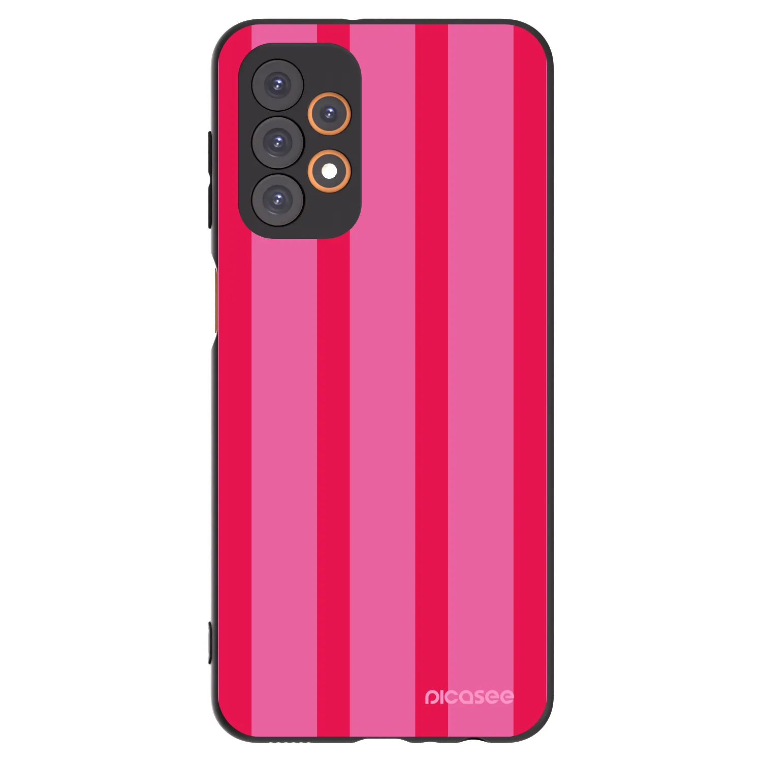 Picasee Μαύρη θήκη σιλικόνης για Samsung Galaxy A23 A236B 5G - Hot tropic