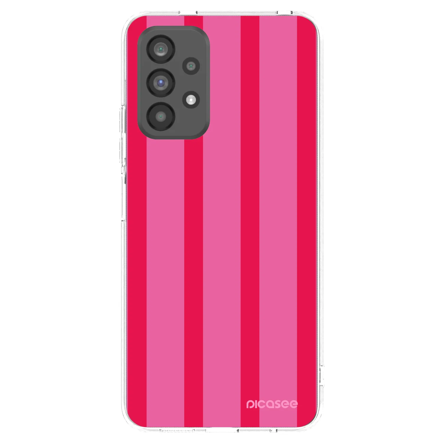 Picasee διαφανής θήκη σιλικόνης Samsung Galaxy A73 5G - Hot tropic