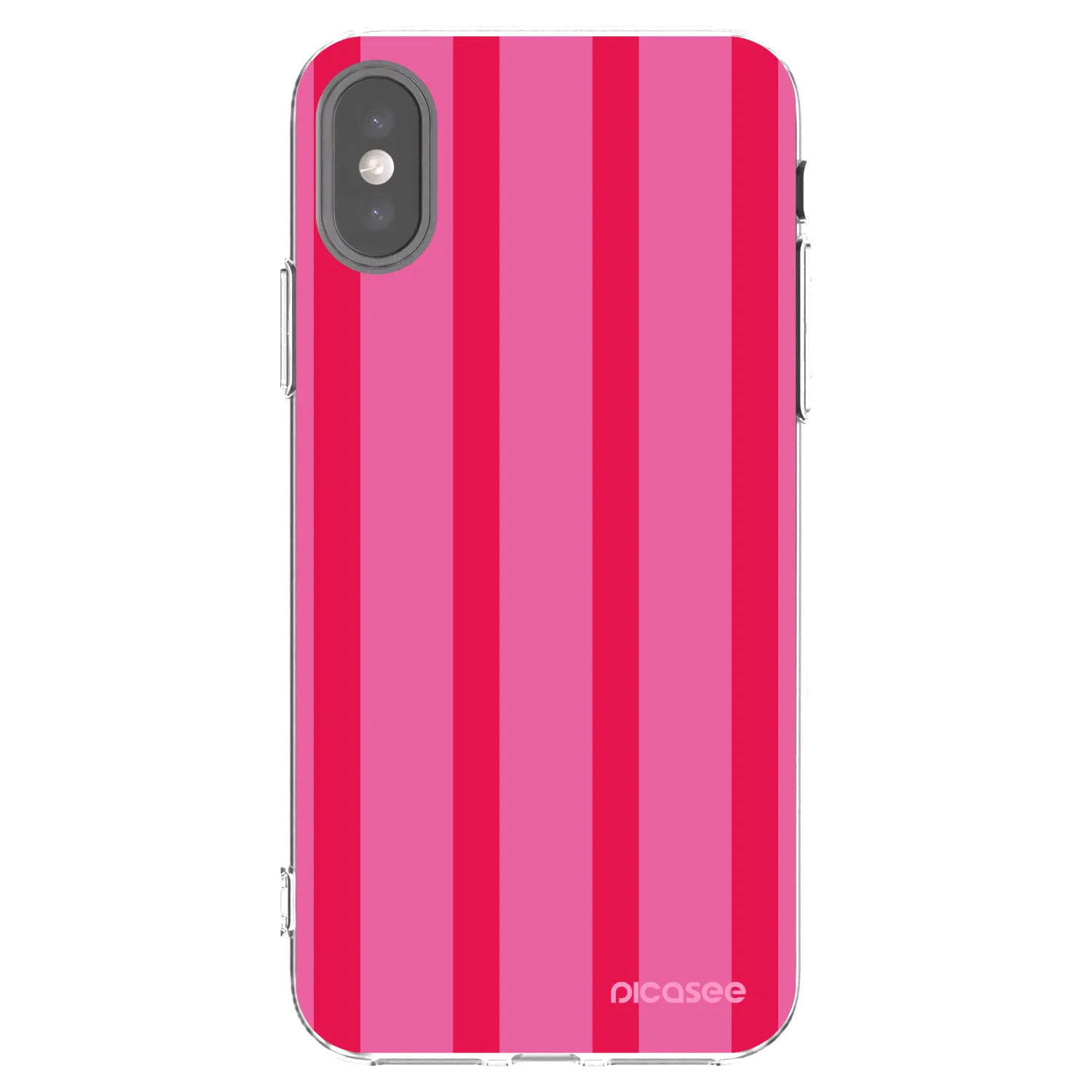 Picasee διαφανής θήκη σιλικόνης Apple iPhone X/XS - Hot tropic