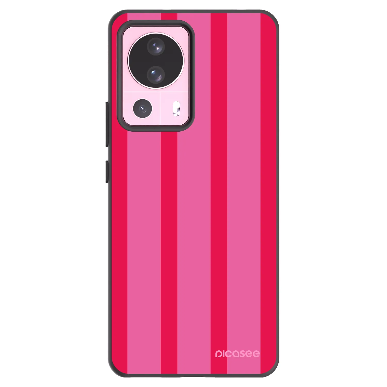 Picasee Μαύρη θήκη σιλικόνης για Xiaomi 13 Lite - Hot tropic