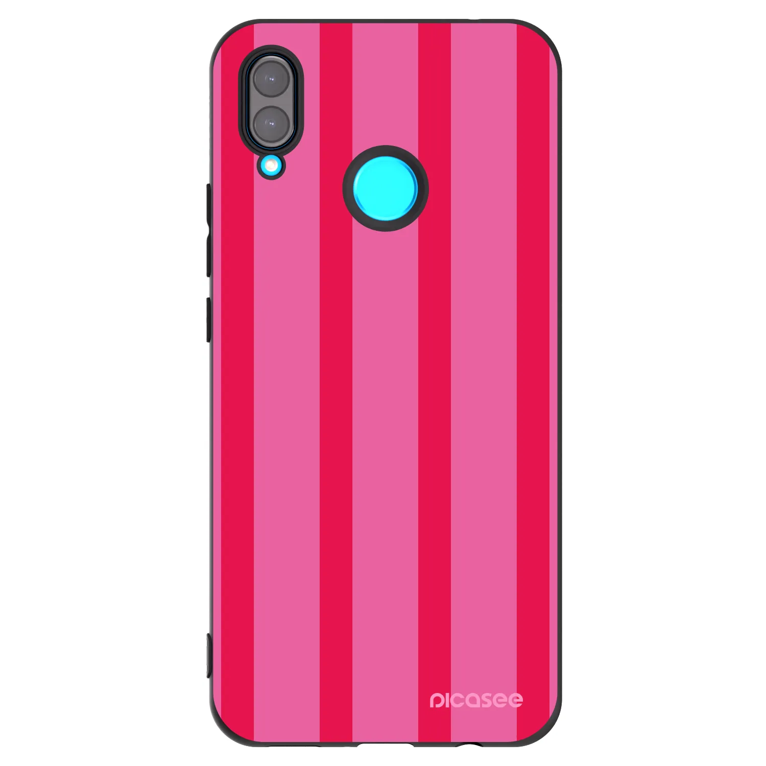 Picasee Μαύρη θήκη σιλικόνης για Huawei Nova 3 - Hot tropic