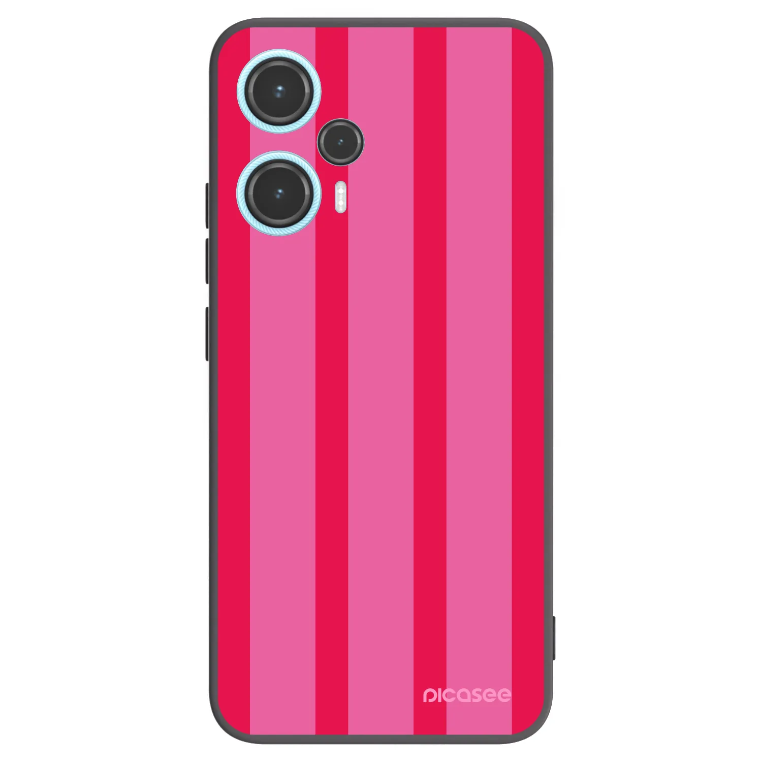Picasee Μαύρη θήκη σιλικόνης για Xiaomi Poco F5 - Hot tropic