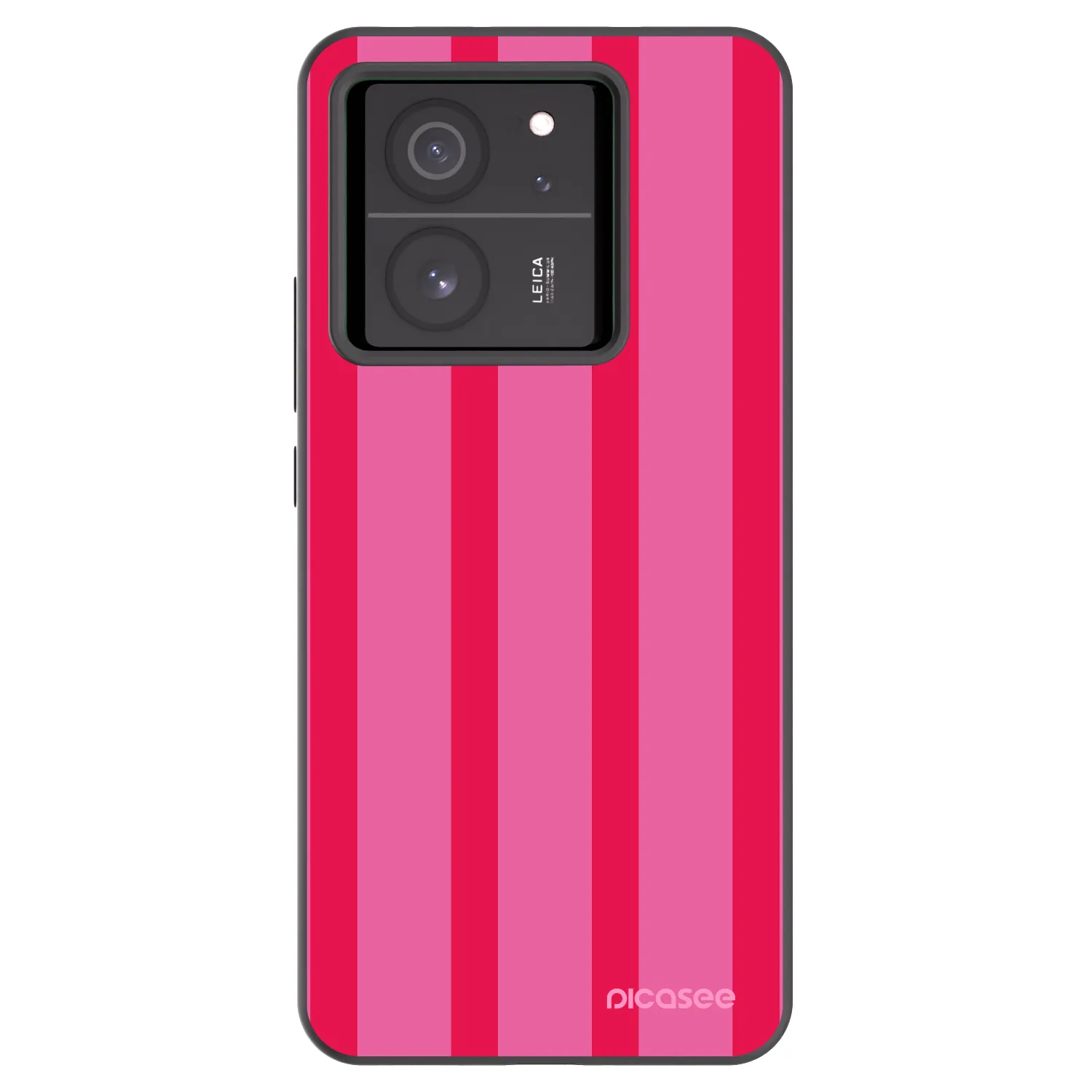 Picasee Μαύρη θήκη σιλικόνης για Xiaomi 13T - Hot tropic