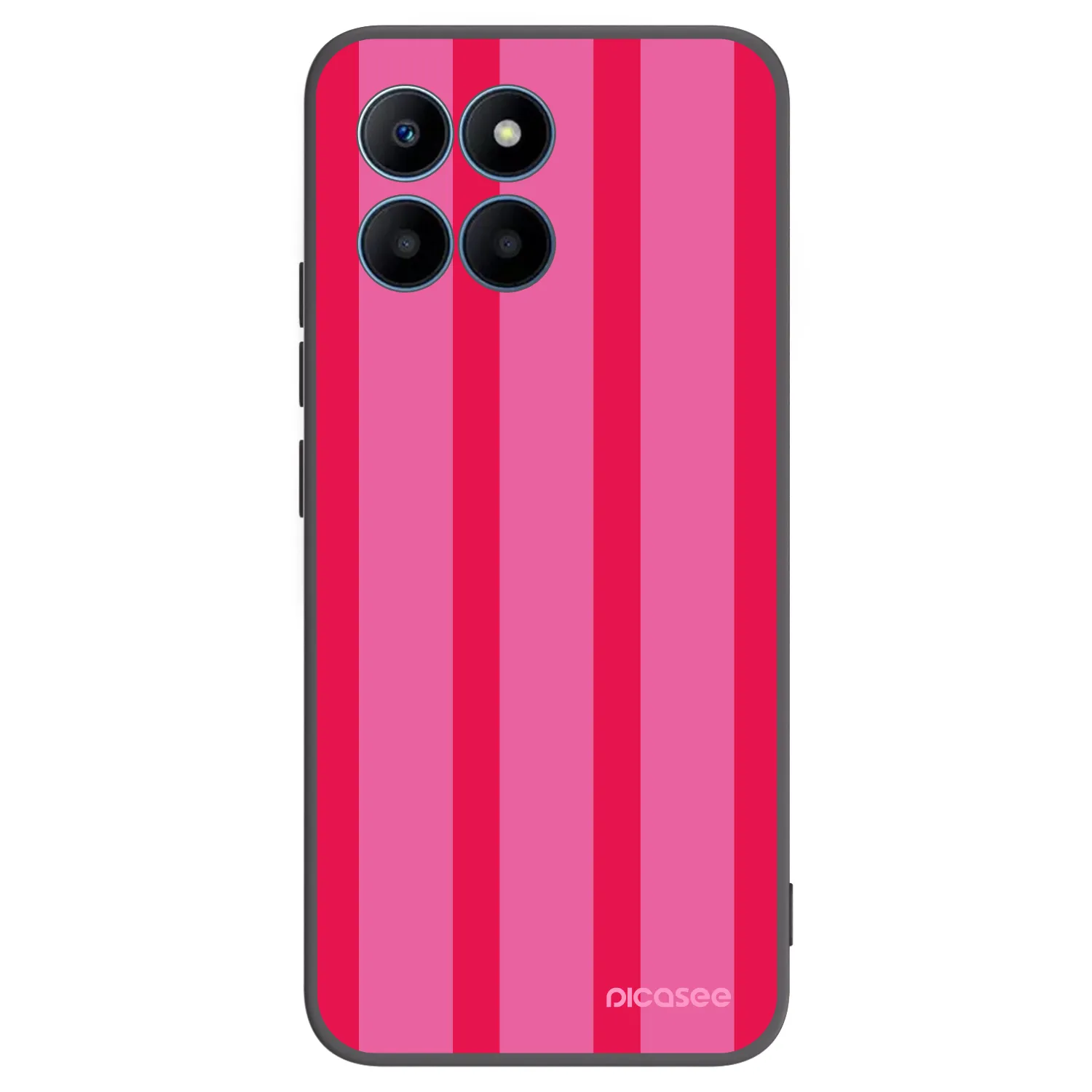 Picasee Μαύρη θήκη σιλικόνης για Honor 70 Lite - Hot tropic
