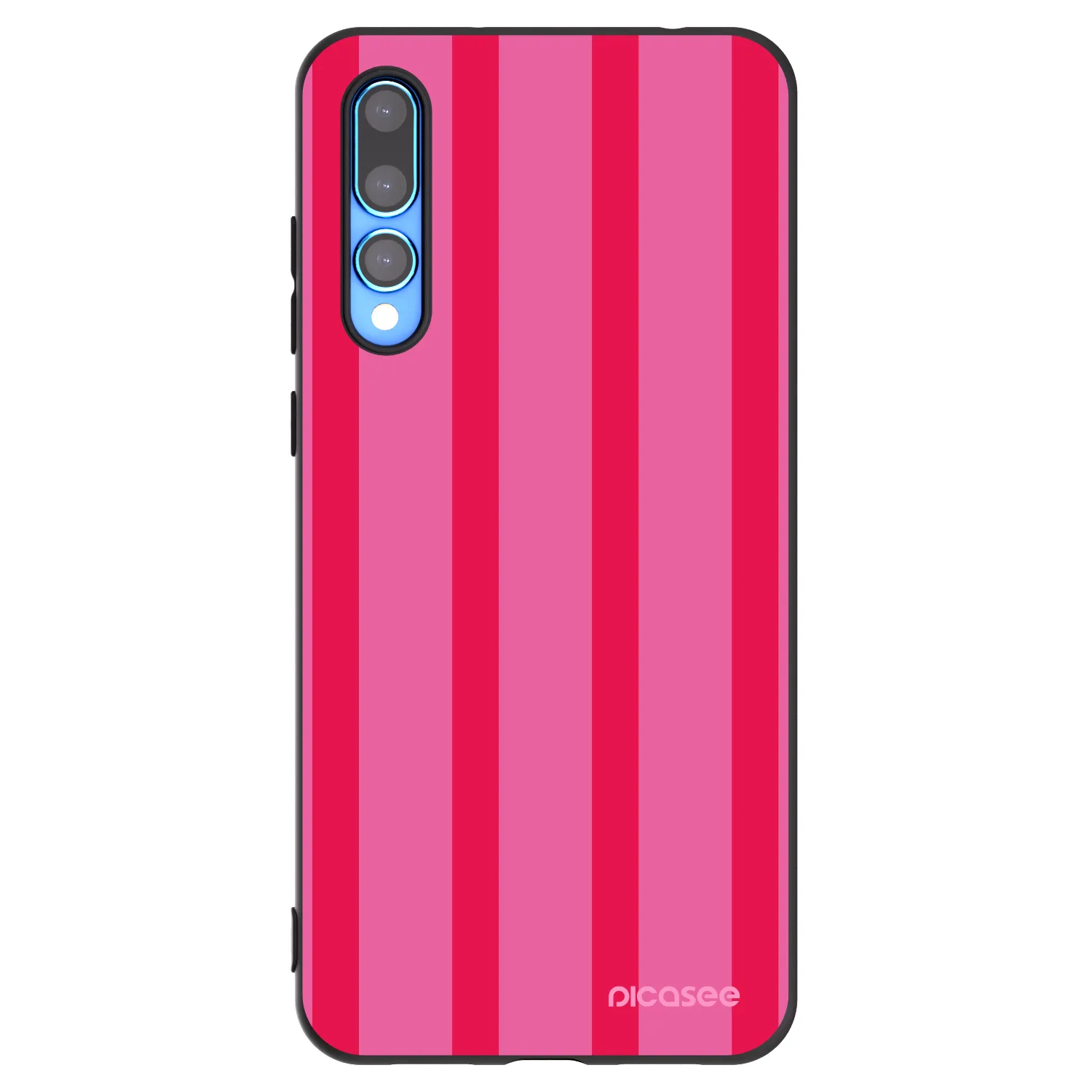 Picasee Μαύρη θήκη σιλικόνης για Huawei P20 Pro - Hot tropic
