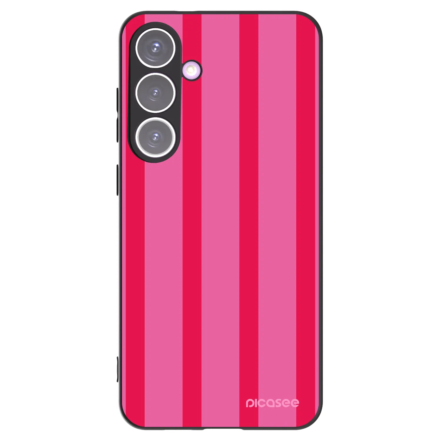 Picasee Μαύρη θήκη σιλικόνης για Samsung Galaxy S24+ S926B 5G - Hot tropic