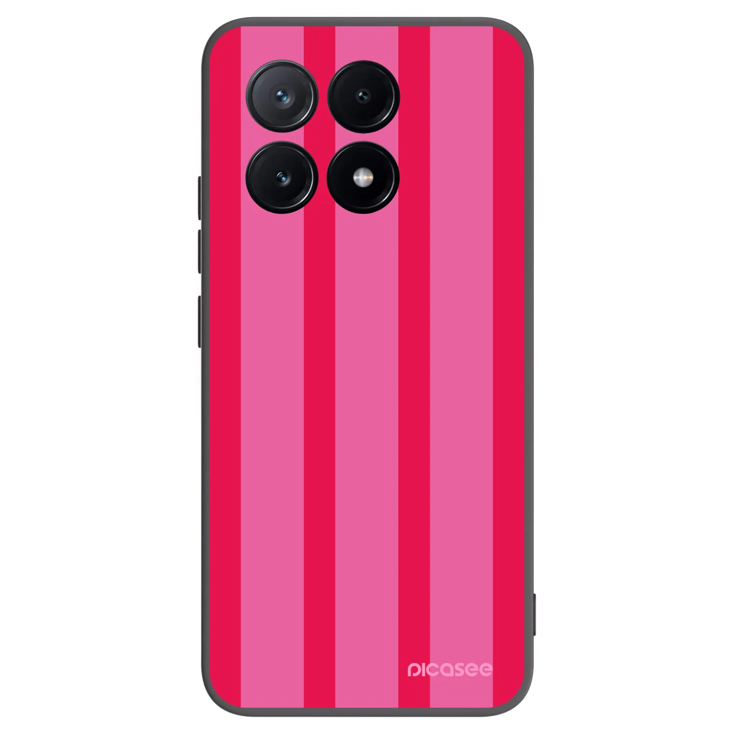 Picasee Μαύρη θήκη σιλικόνης για Xiaomi Poco X6 Pro - Hot tropic