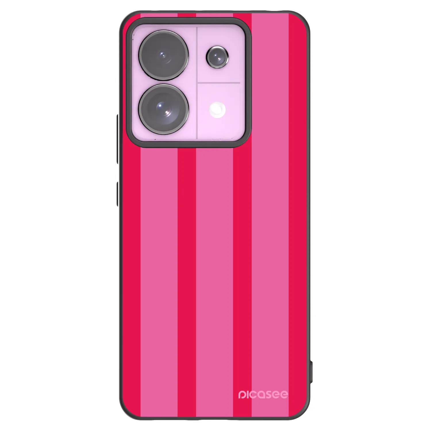Picasee Μαύρη θήκη σιλικόνης για Xiaomi Redmi Note 13 Pro 5G - Hot tropic
