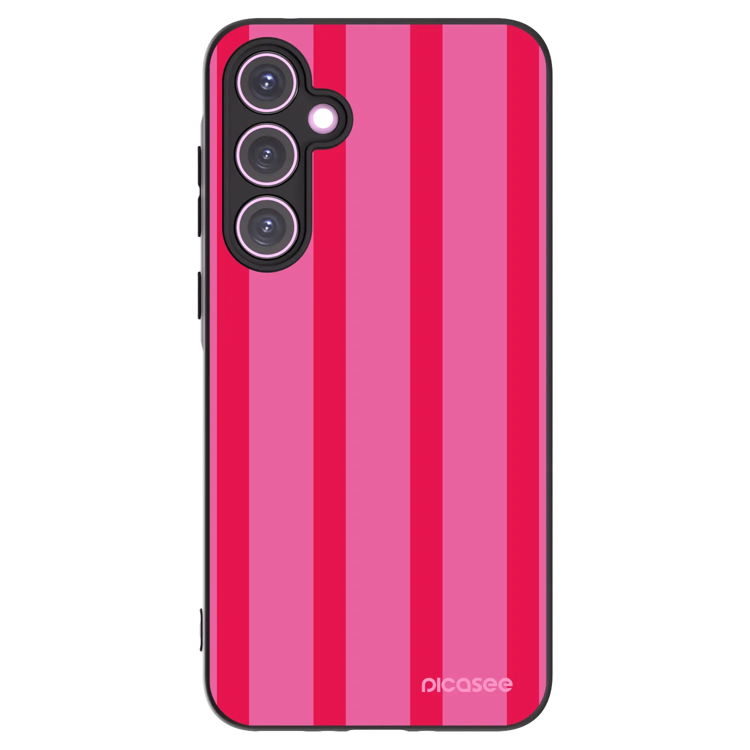 Picasee Μαύρη θήκη σιλικόνης για Samsung Galaxy A35 5G A356B - Hot tropic