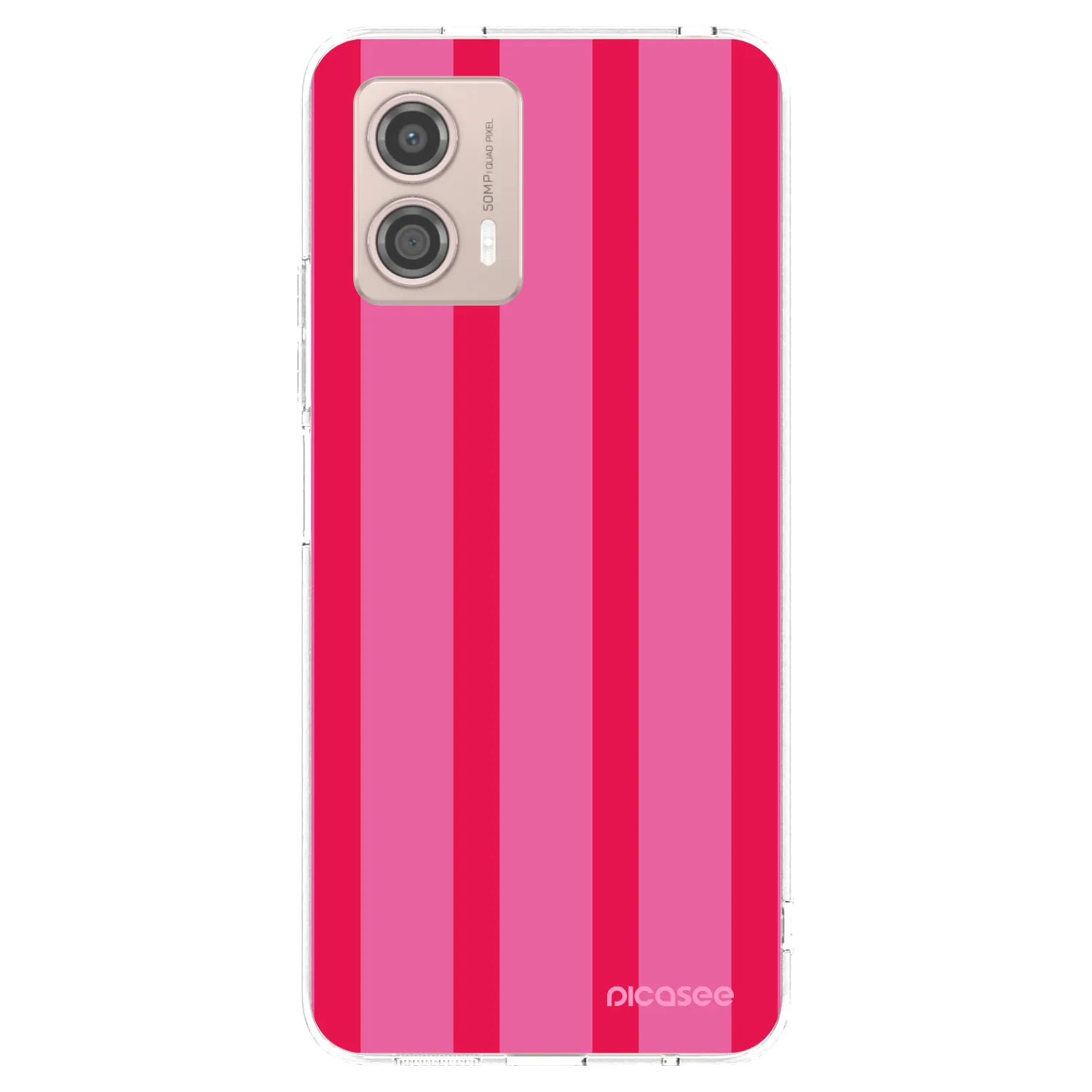 Picasee διαφανής θήκη σιλικόνης Motorola Moto G53 5G - Hot tropic