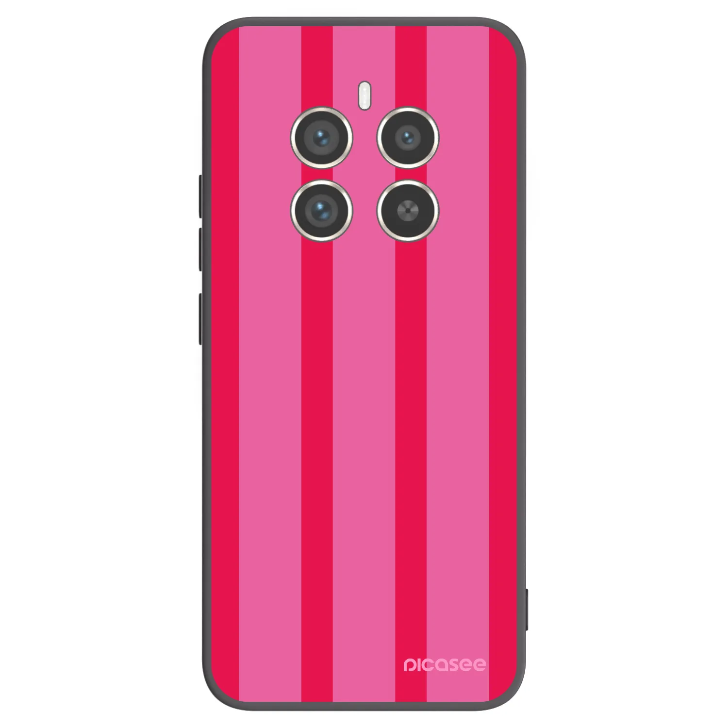 Picasee Μαύρη θήκη σιλικόνης για Realme 12 Pro 5G - Hot tropic