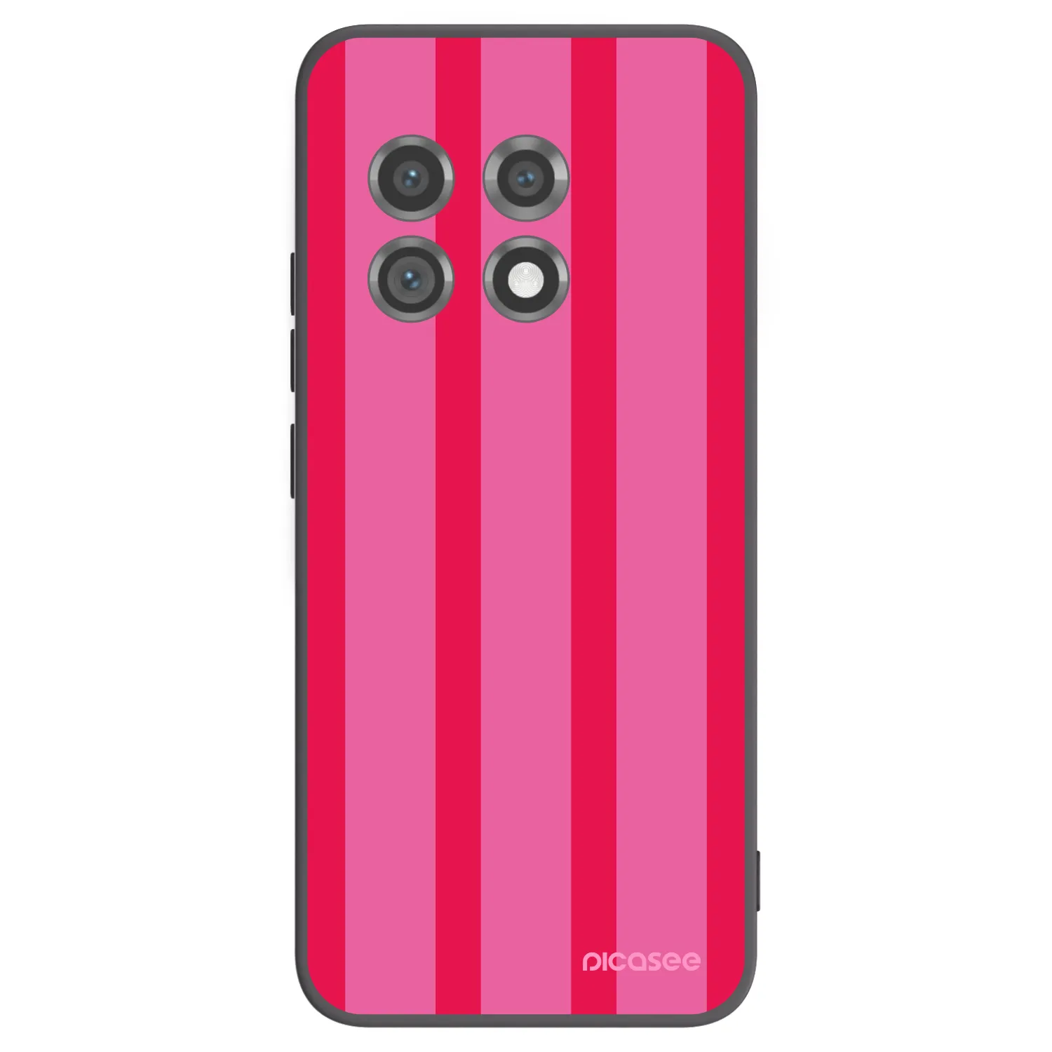 Picasee Μαύρη θήκη σιλικόνης για OnePlus 11 5G - Hot tropic