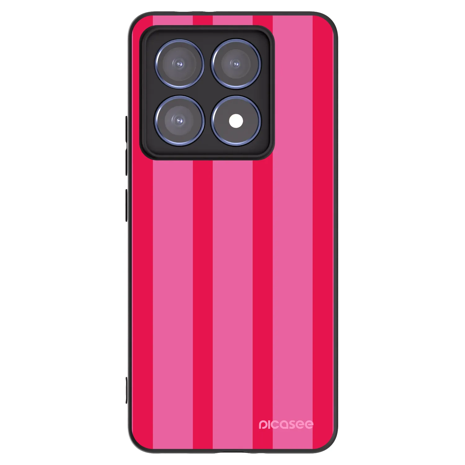 Picasee Μαύρη θήκη σιλικόνης για Xiaomi 14T Pro - Hot tropic