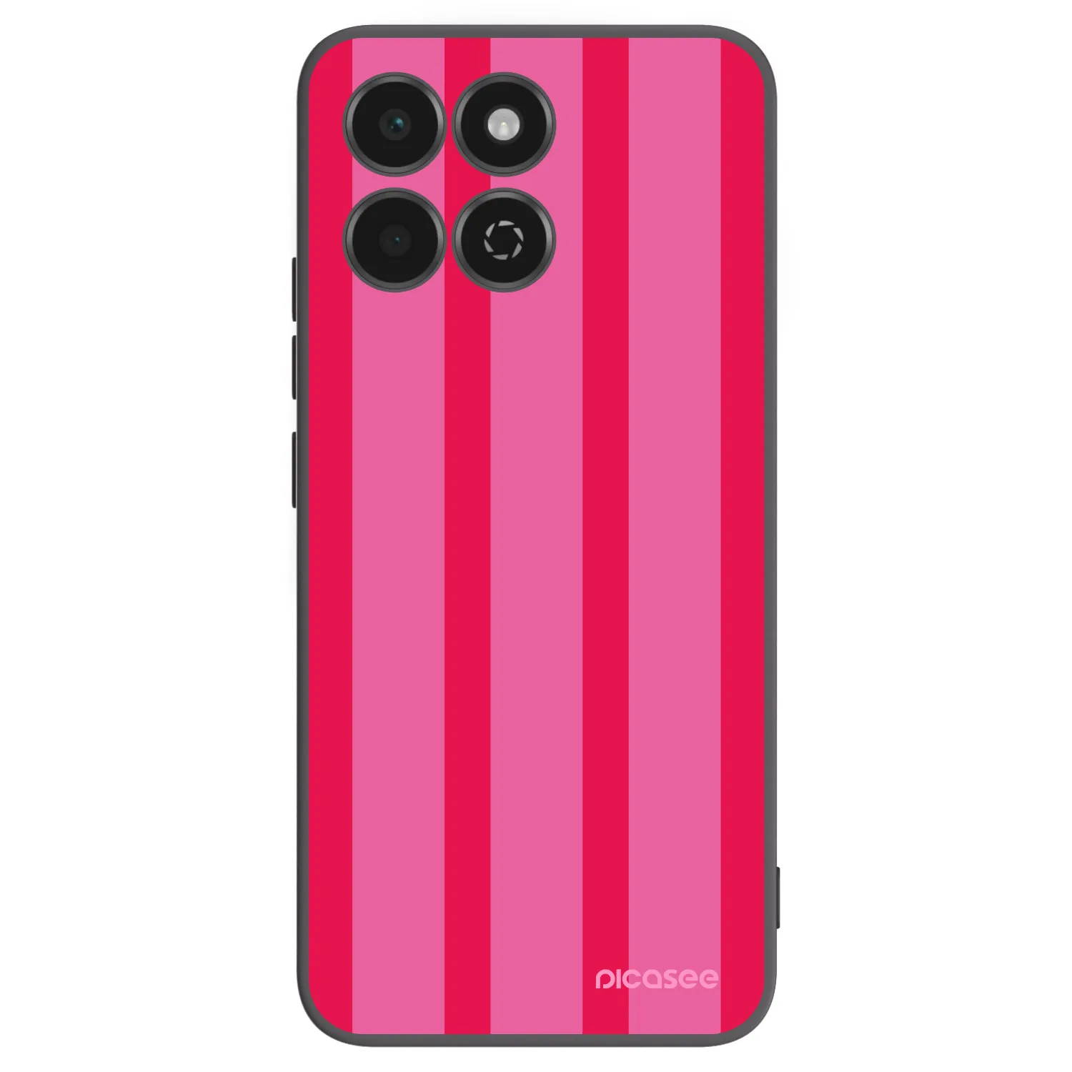 Picasee Μαύρη θήκη σιλικόνης για Honor 200 Smart 5G - Hot tropic