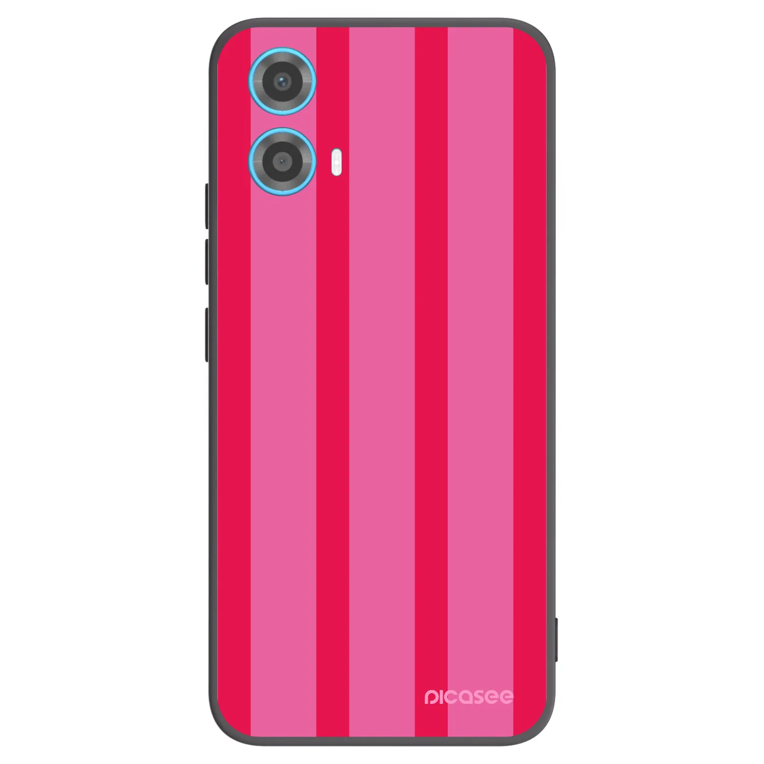 Picasee Μαύρη θήκη σιλικόνης για Motorola Moto G34 5G - Hot tropic