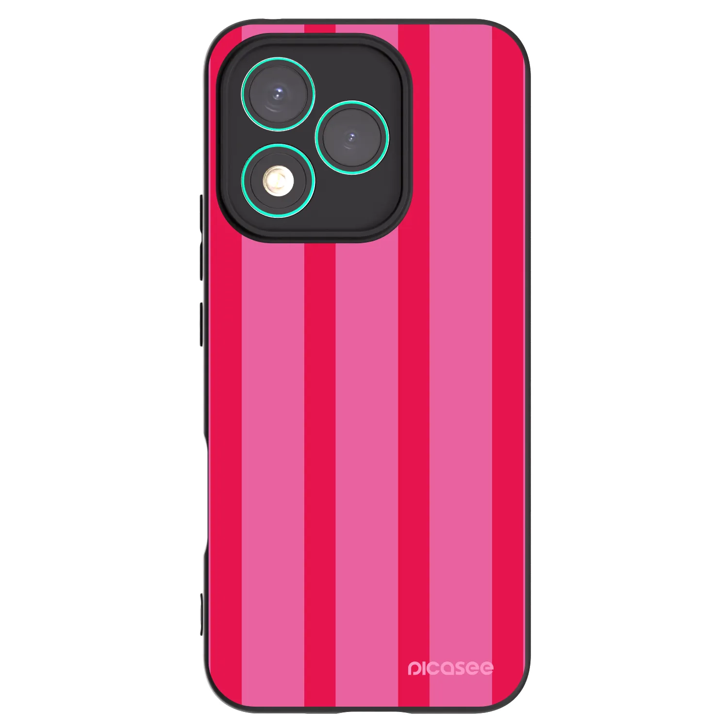 Picasee Μαύρη θήκη σιλικόνης για Honor 400 Lite 5G - Hot tropic